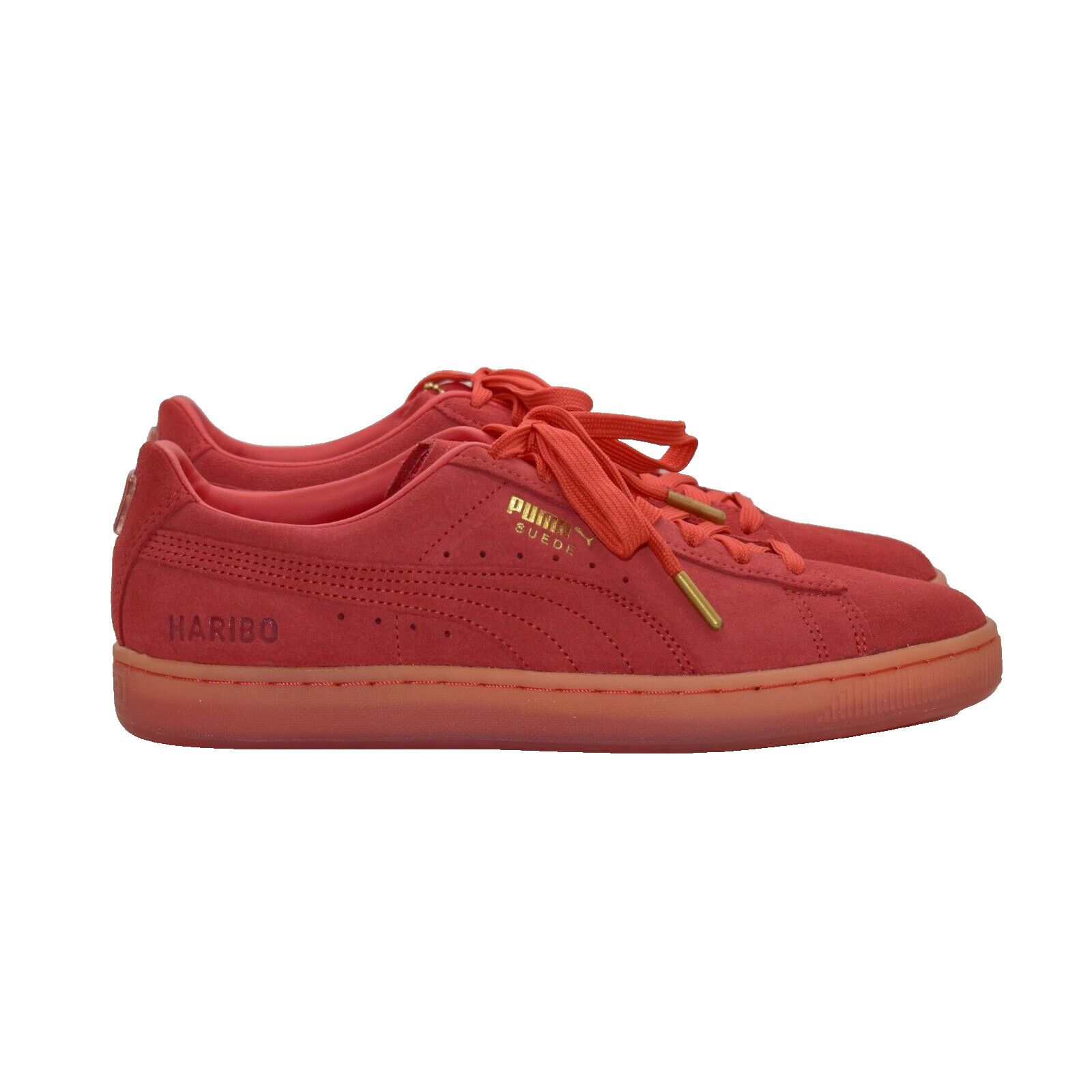 Puma PUMA Suede Haribo FL Red Suede Sneakers Shoes 382563-01 Sz 8 Size US 8 / EU 41 - 2 Thumbnail