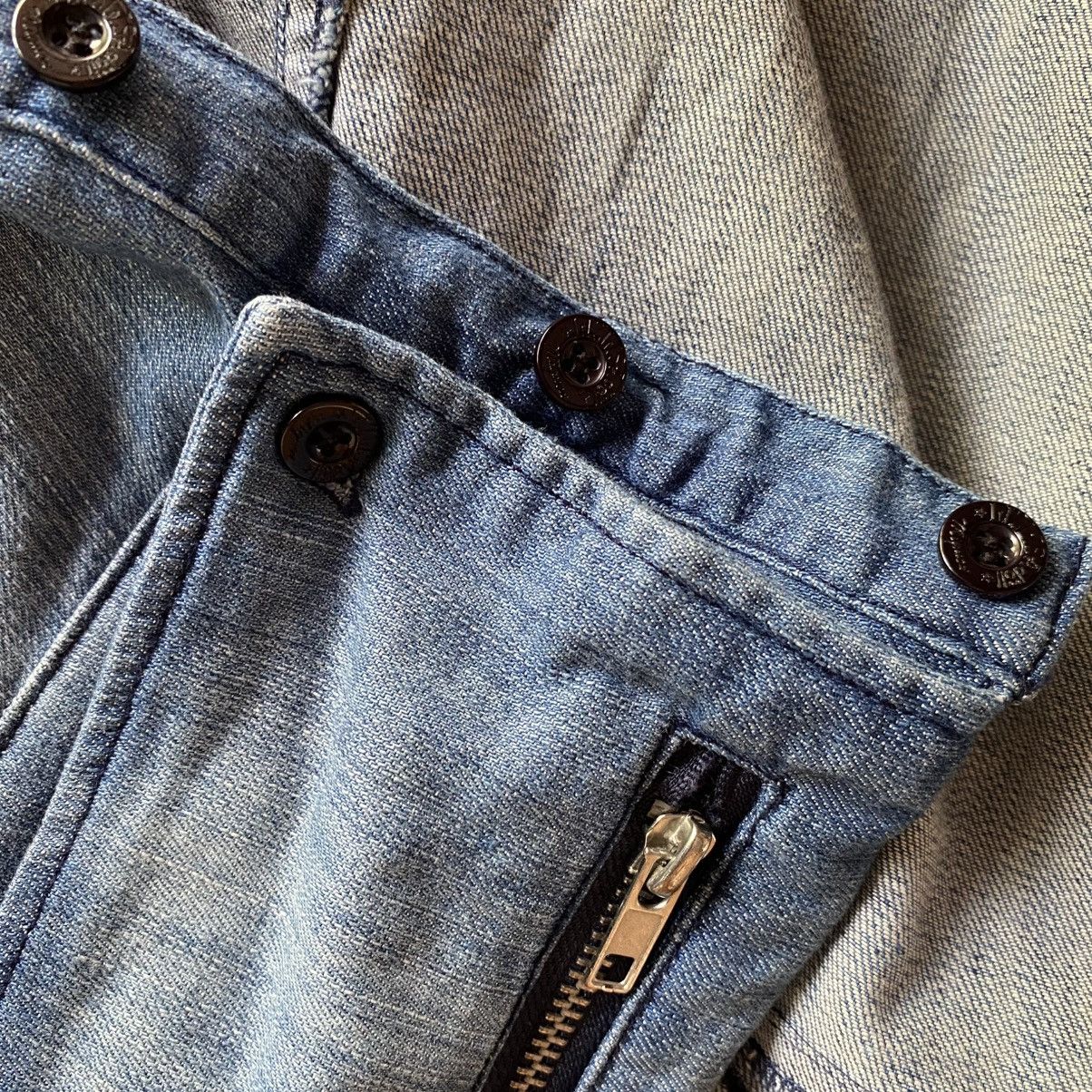 LIZ LISA LIZ LISA döll Light Blue Denim High-Collar Shirt Size M / US 6-8 / IT 42-44 - 8 Thumbnail