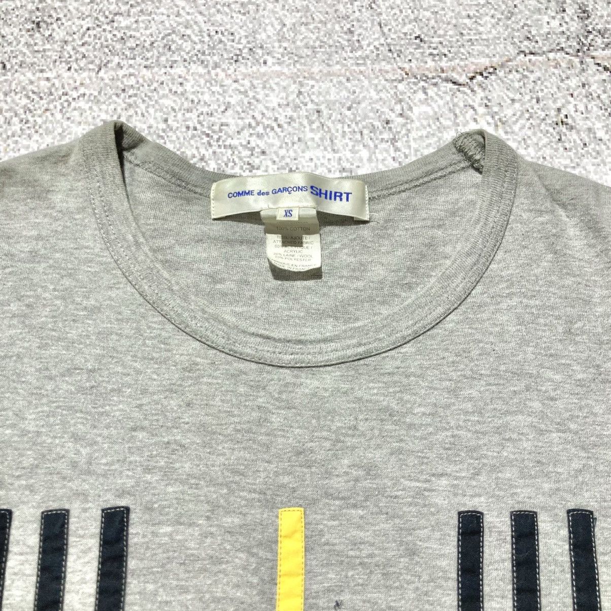 Comme des Garcons SHIRT 🇫🇷 Comme Des Garcons Shirt Geometry Patch T-shirt Designer Size US S / EU 44-46 / 1 - 8 Thumbnail