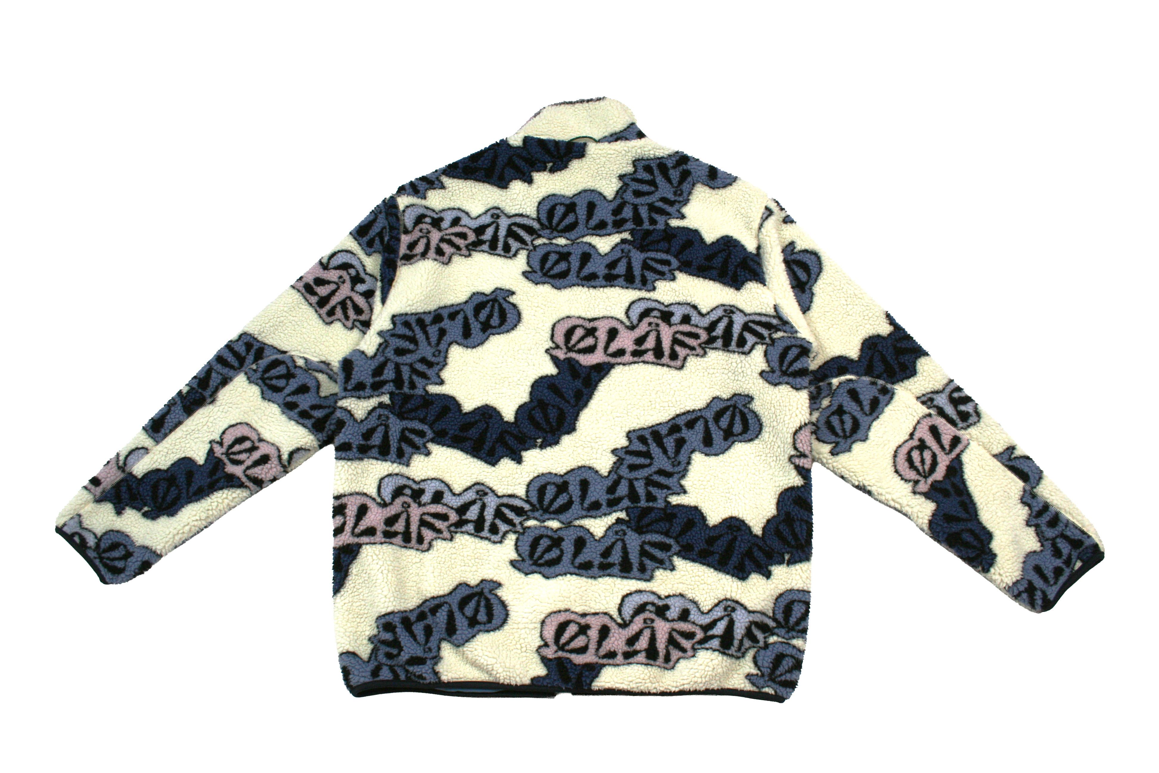 OLAF Olaf Hussein Graffiti AOP Zip Fleece Jacket Size US L / EU 52-54 / 3 - 2 Thumbnail
