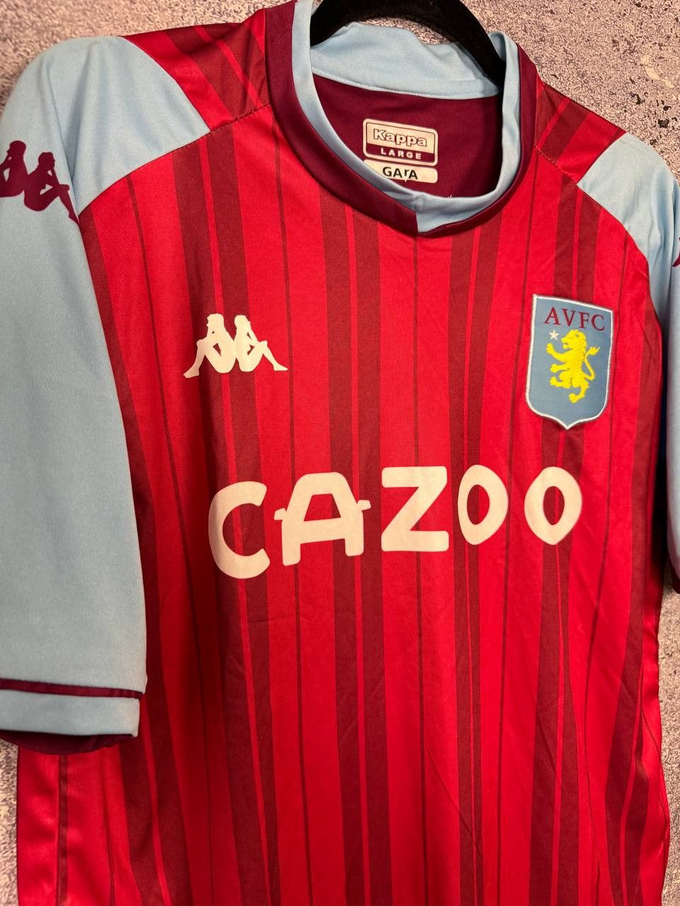Kappa × Vintage Vintage Aston Villa 2021/22 Kappa Soccer Jersey Large Size US L / EU 52-54 / 3 - 8 Thumbnail
