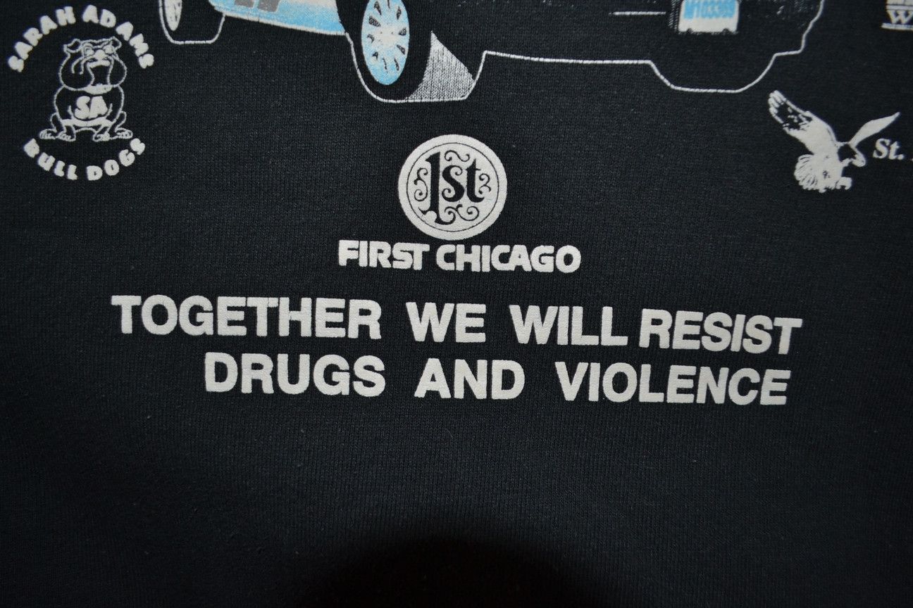 D.A.R.E 1996 D.A.R.E Chicago Police Drugs and Violence Sweatshirt Size US XL / EU 56 / 4 - 10 Thumbnail