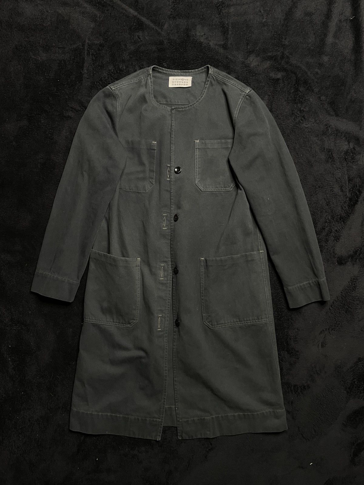 Maison Margiela Vintage 90s Maison Margiela Denim Canvas Coat Size S Size S / US 4 / IT 40 - 1 Thumbnail