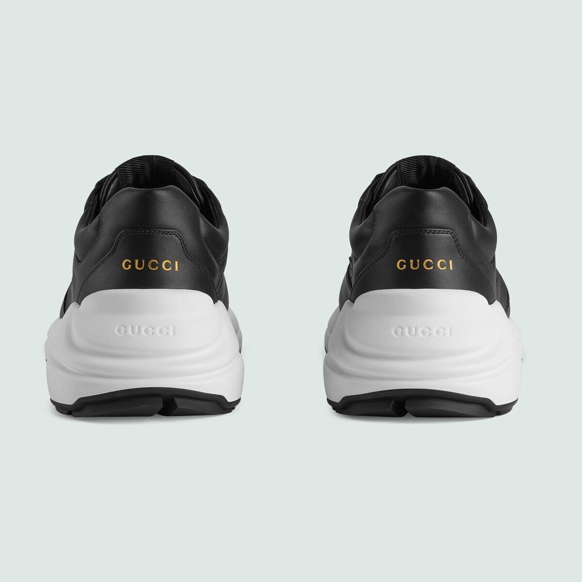 Gucci o1s1wg110225 Rhyton Sneakers in Black Size US 11.5 / EU 44-45 - 3 Thumbnail