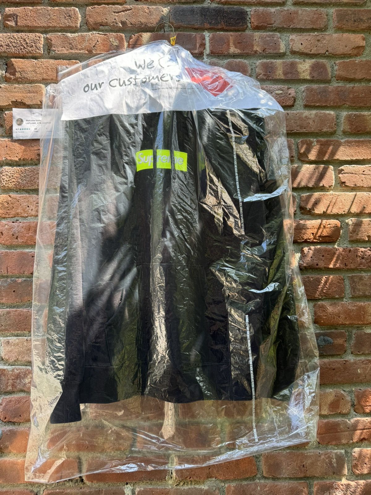 Supreme Supreme Yellow Box Logo Hoodie Size US L / EU 52-54 / 3 - 10 Thumbnail