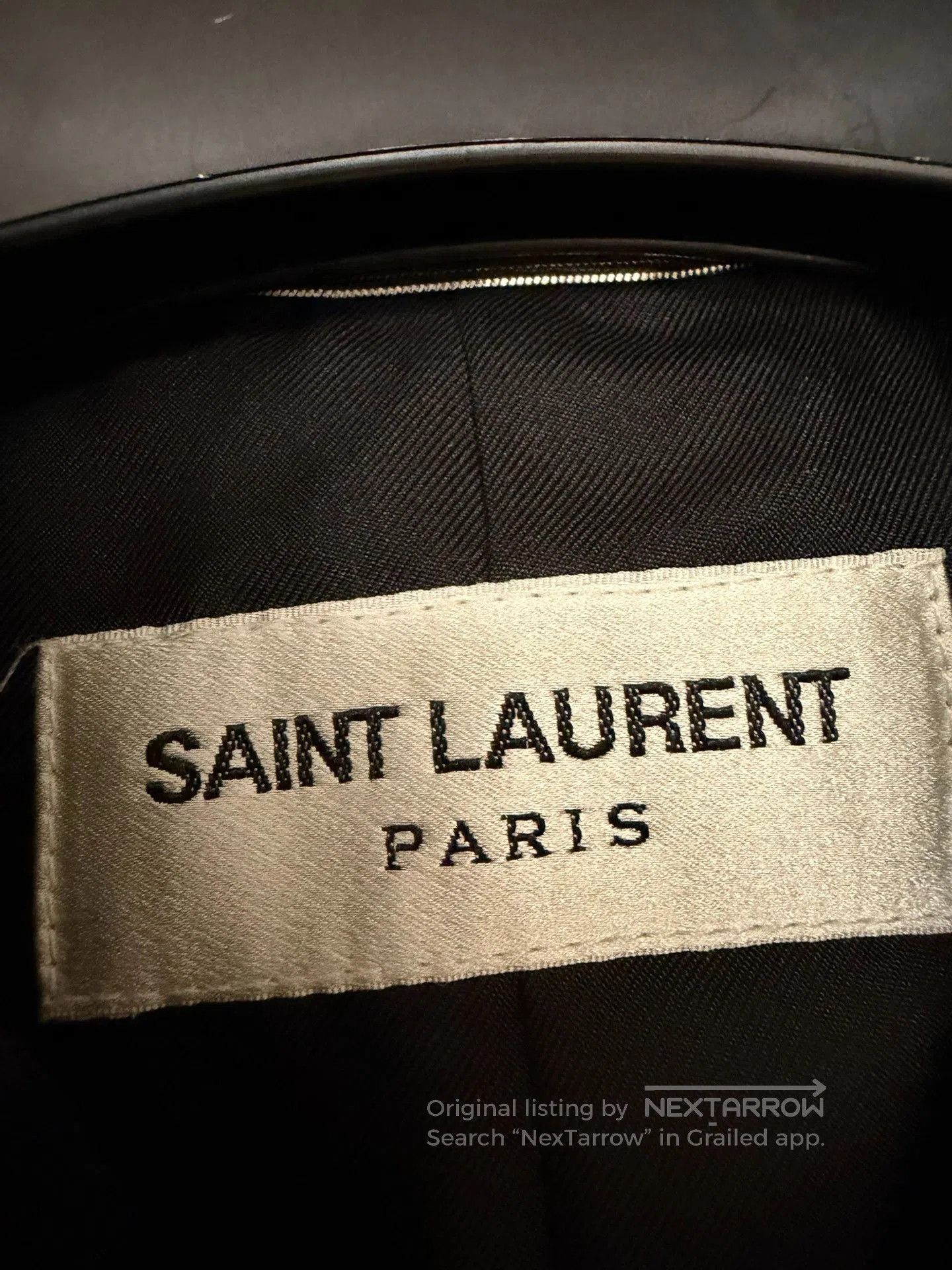 Saint Laurent Paris Saint Laurent 20ss Floral Gold Trim Jacket. Size US M / EU 48-50 / 2 - 2 Thumbnail