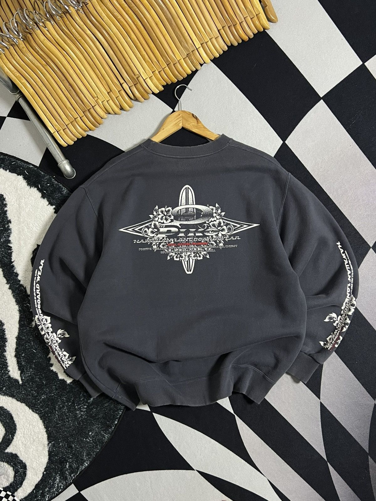 Other VINTAGE 90’s PIKO SURF BACKHIT CREWNECK SWEATSHIRT Size US L / EU 52-54 / 3 - 1 Thumbnail