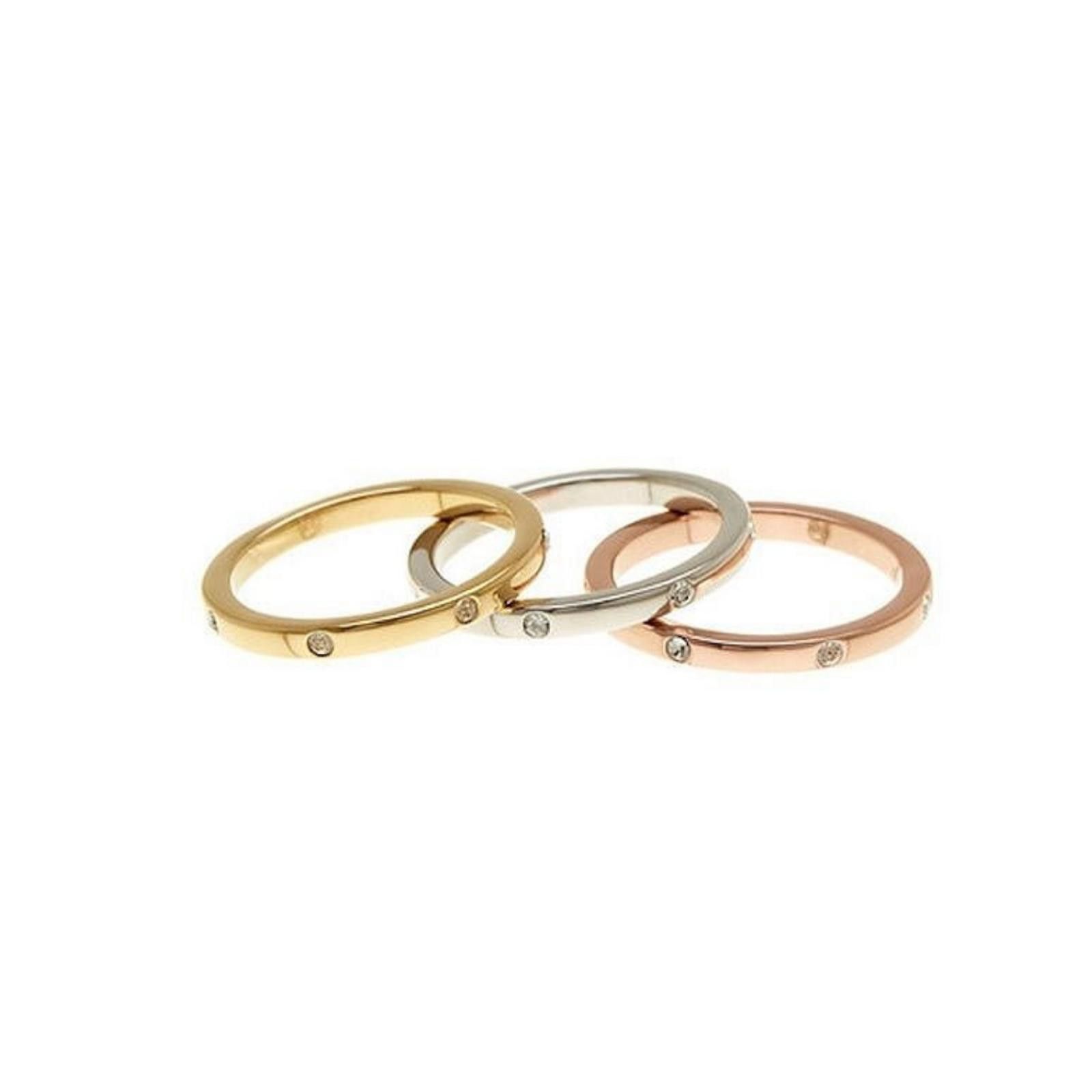 Other Adornia Eternity Band Trio Ring Set Size 6 Size ONE SIZE - 2 Thumbnail