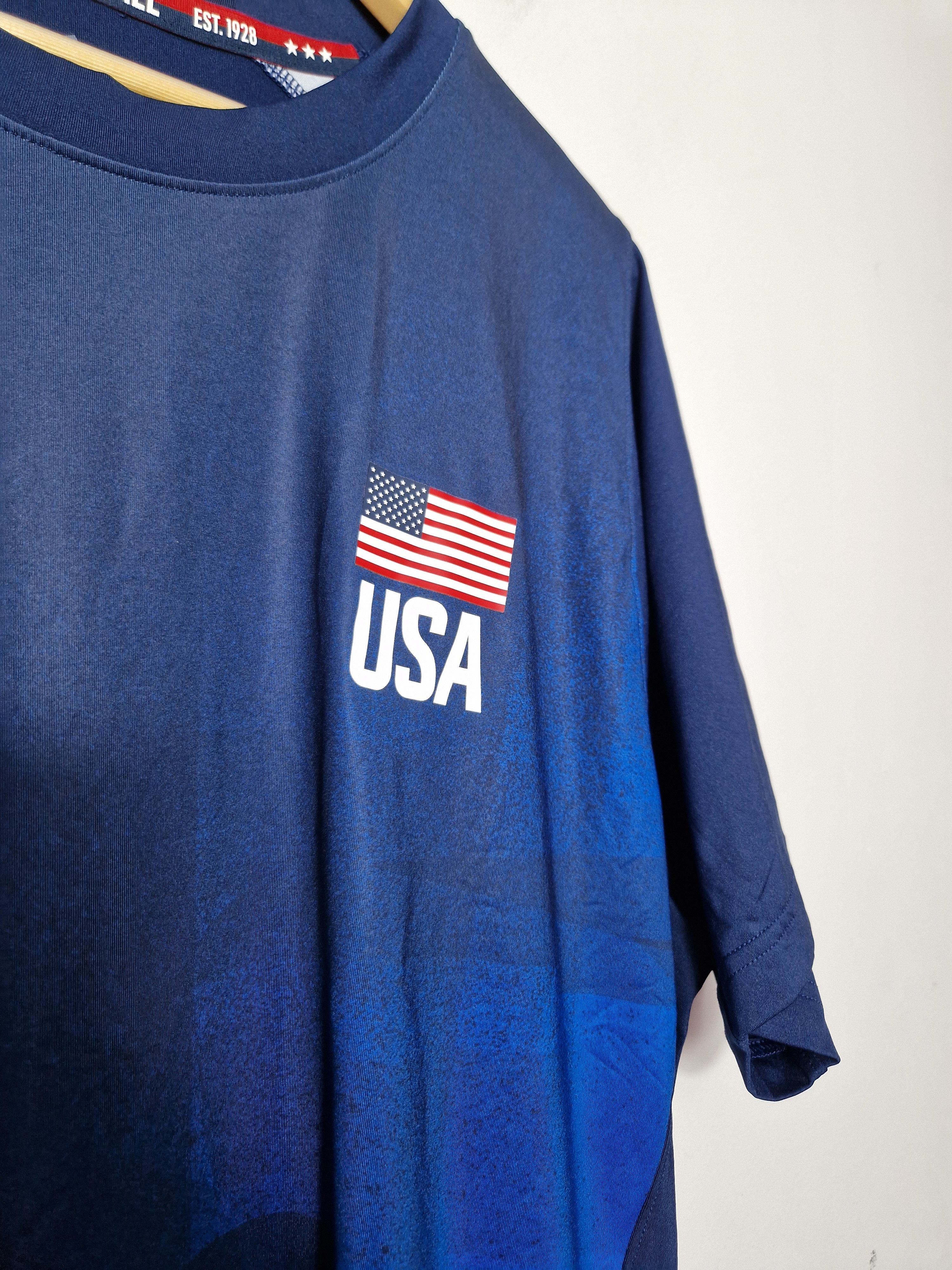 Adidas Adidas USA Olympics Volleyball jersey t-shirt Size US L / EU 52-54 / 3 - 4 Thumbnail