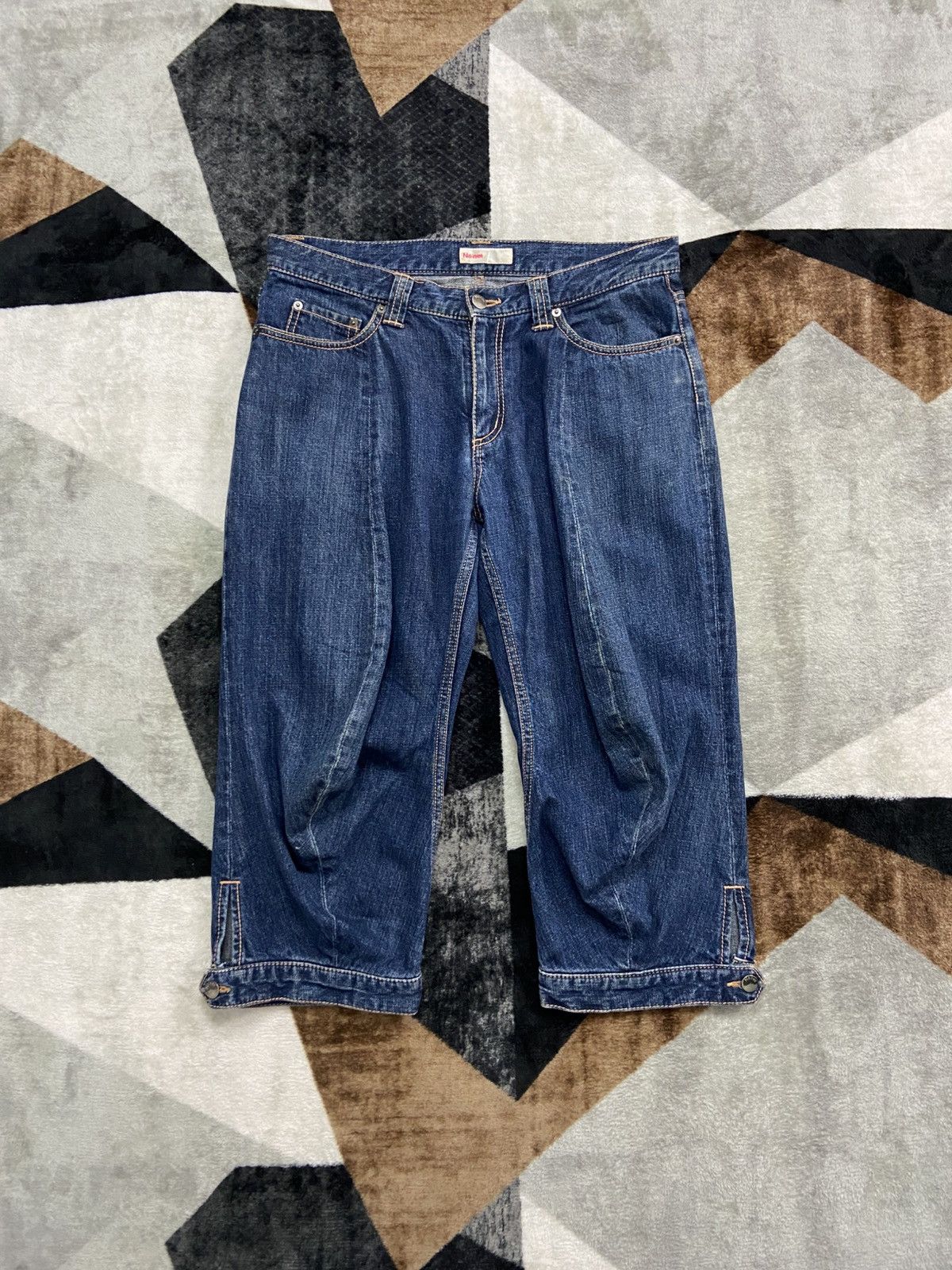 Issey Miyake Issey Ne-Net Cropped Ballon Jeans Japan Street Style Size US 31 - 1 Thumbnail