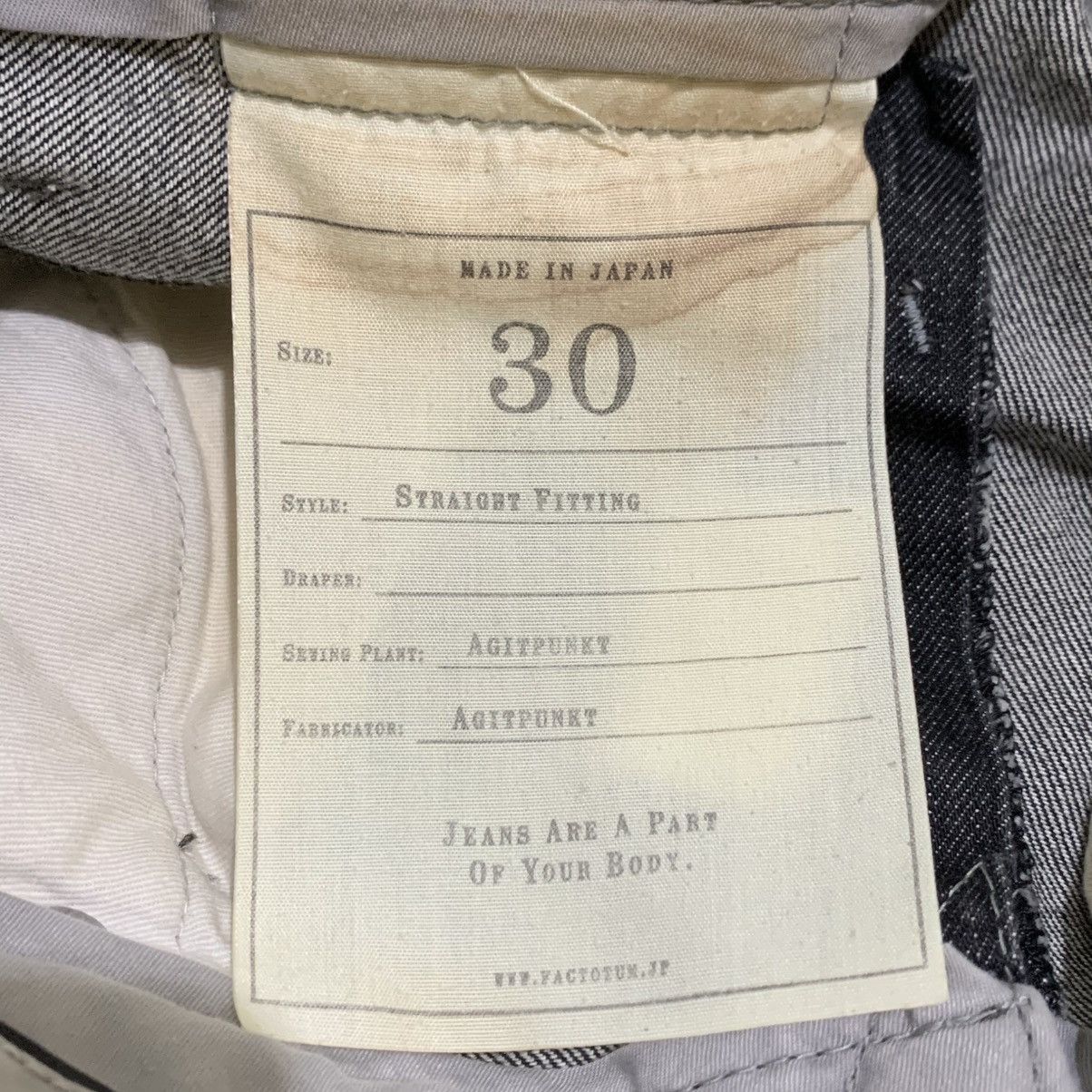 FACTOTUM Factotum Jeans Selvedge Size US 30 / EU 46 - 11 Thumbnail