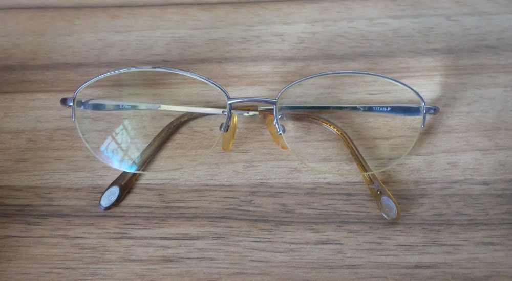 Dior Christian Dior Half Rim Glasses Size ONE SIZE - 5 Thumbnail