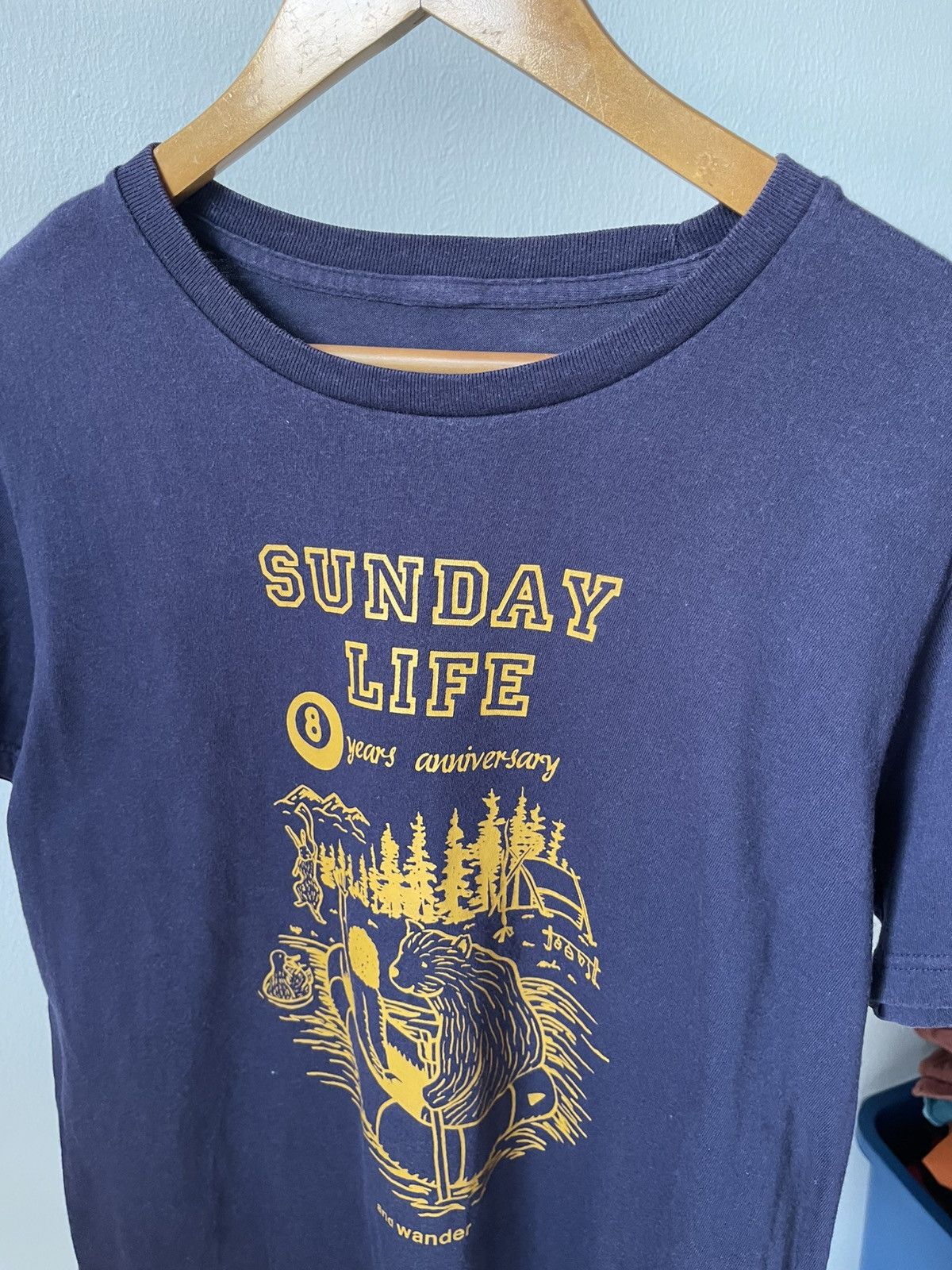 And Wander 2000s And Wander 8 Year anniversary Tee Size US S / EU 44-46 / 1 - 3 Thumbnail