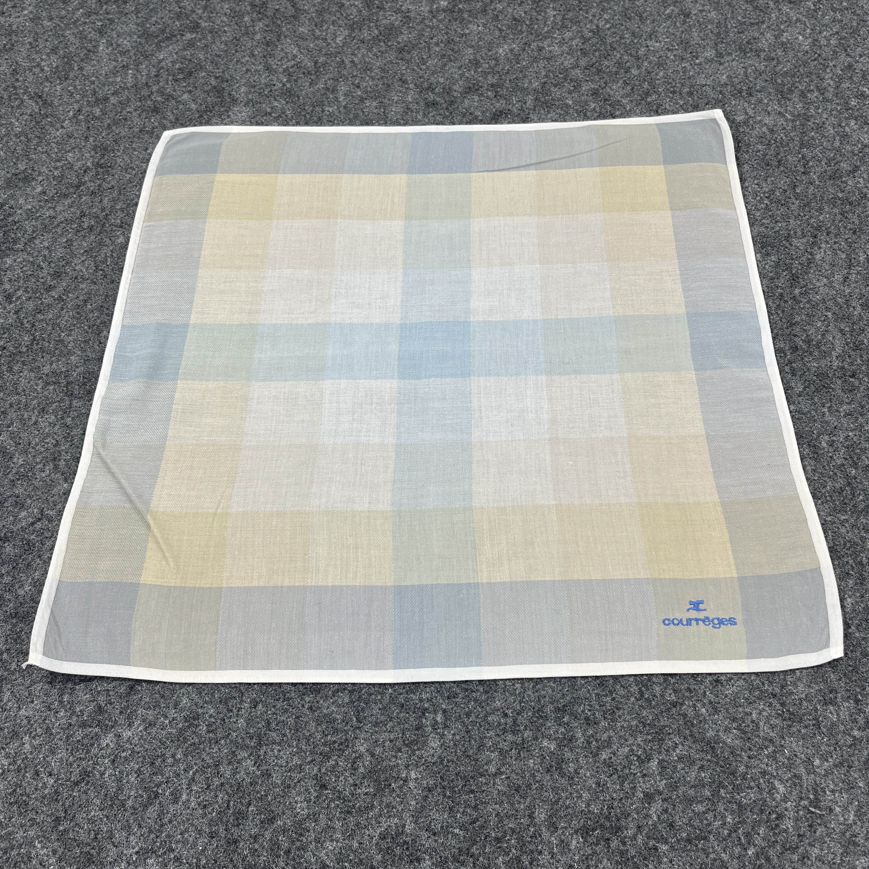 Courreges × Vintage Courreges Handkerchief / Bandana / Neckerchief B129 Size ONE SIZE - 2 Thumbnail