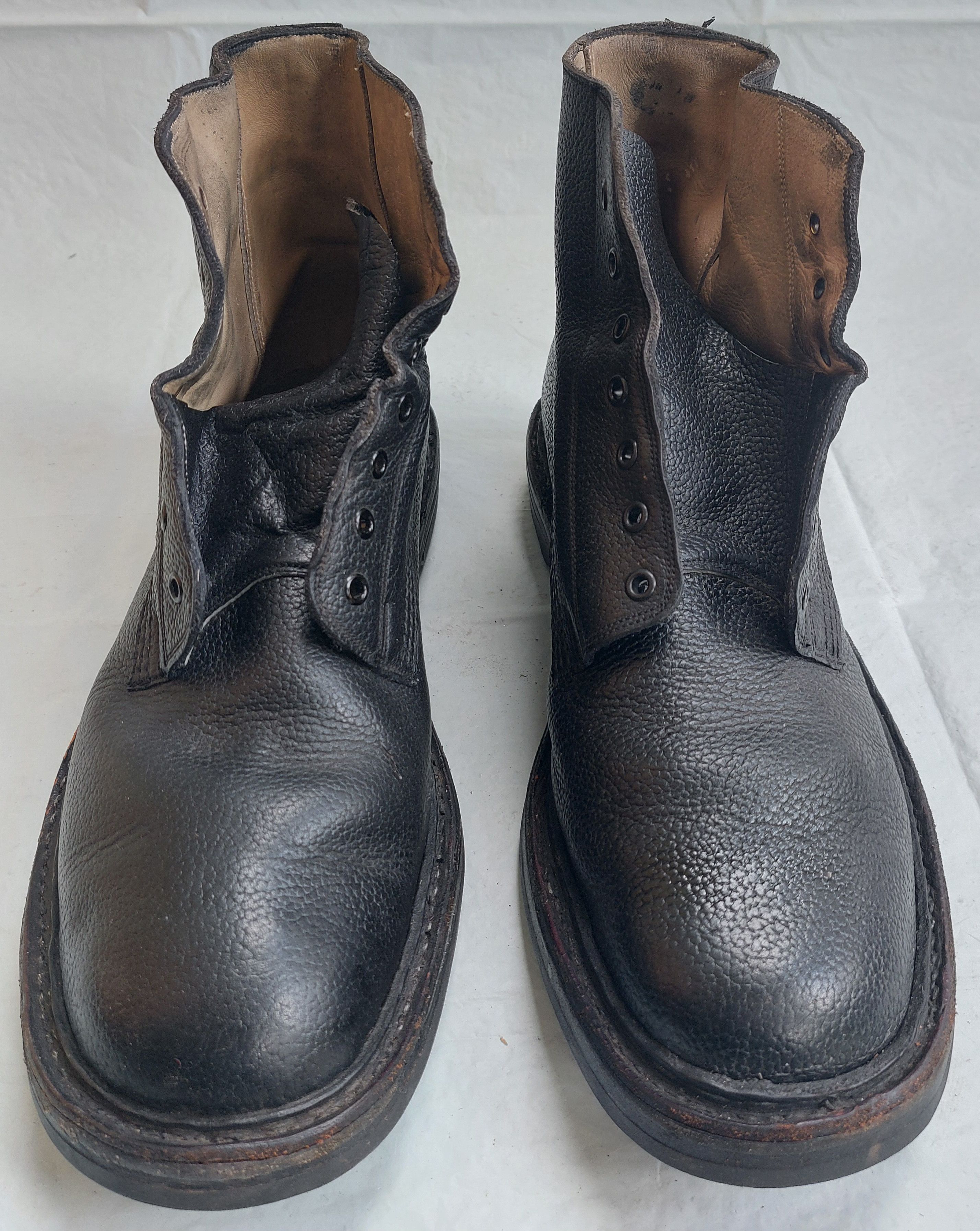 Vintage Vtg 1966 Belgian combat boots by SOLIDOR BELGIUM Size US 11.5 / EU 44-45 - 4 Thumbnail