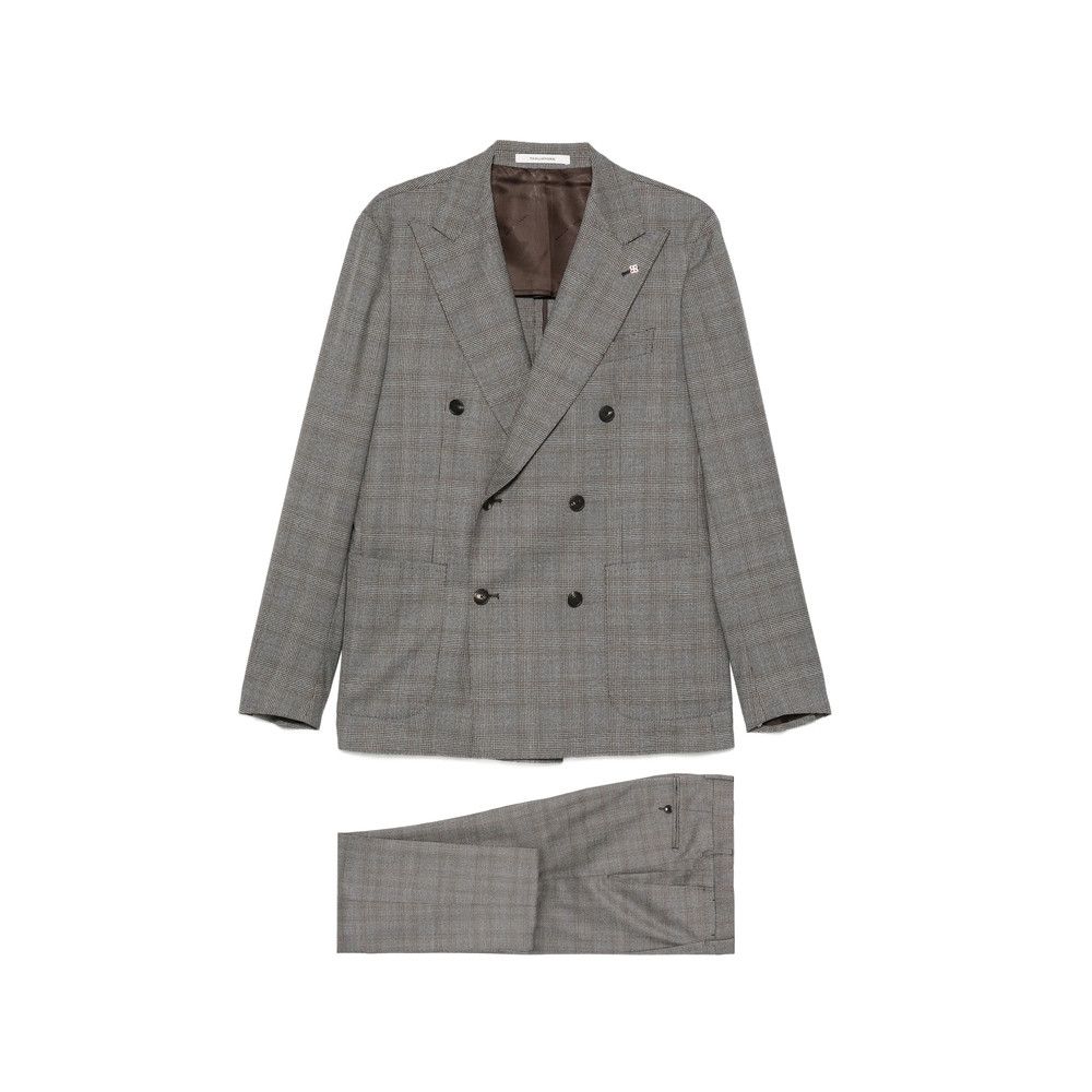 Tagliatore Tagliatore GREY Suits - Double Breasted Suits Size US M / EU 48-50 / 2 - 1 Thumbnail