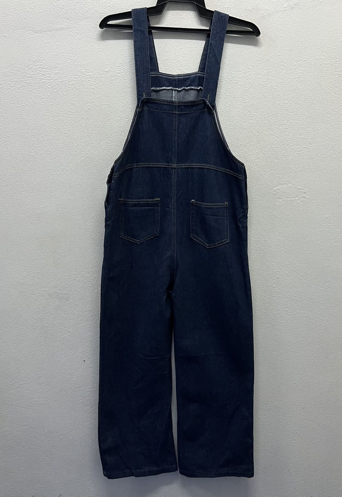 Vintage Vintage Inspired Dark Wash Denim Overalls Gossip Los Angeles Size US 35 - 2 Thumbnail