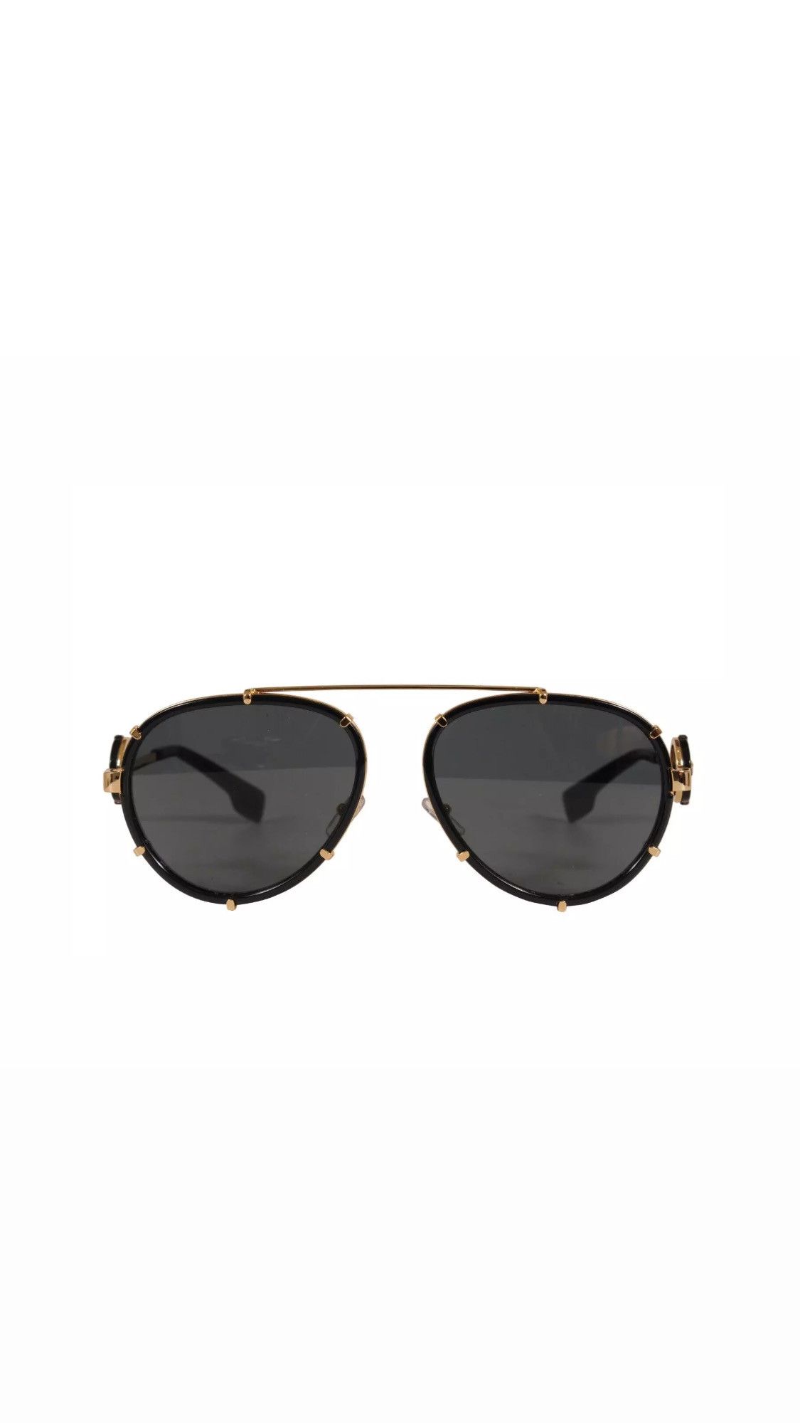 Aviator Sunglasses Model 2232 Black Gold