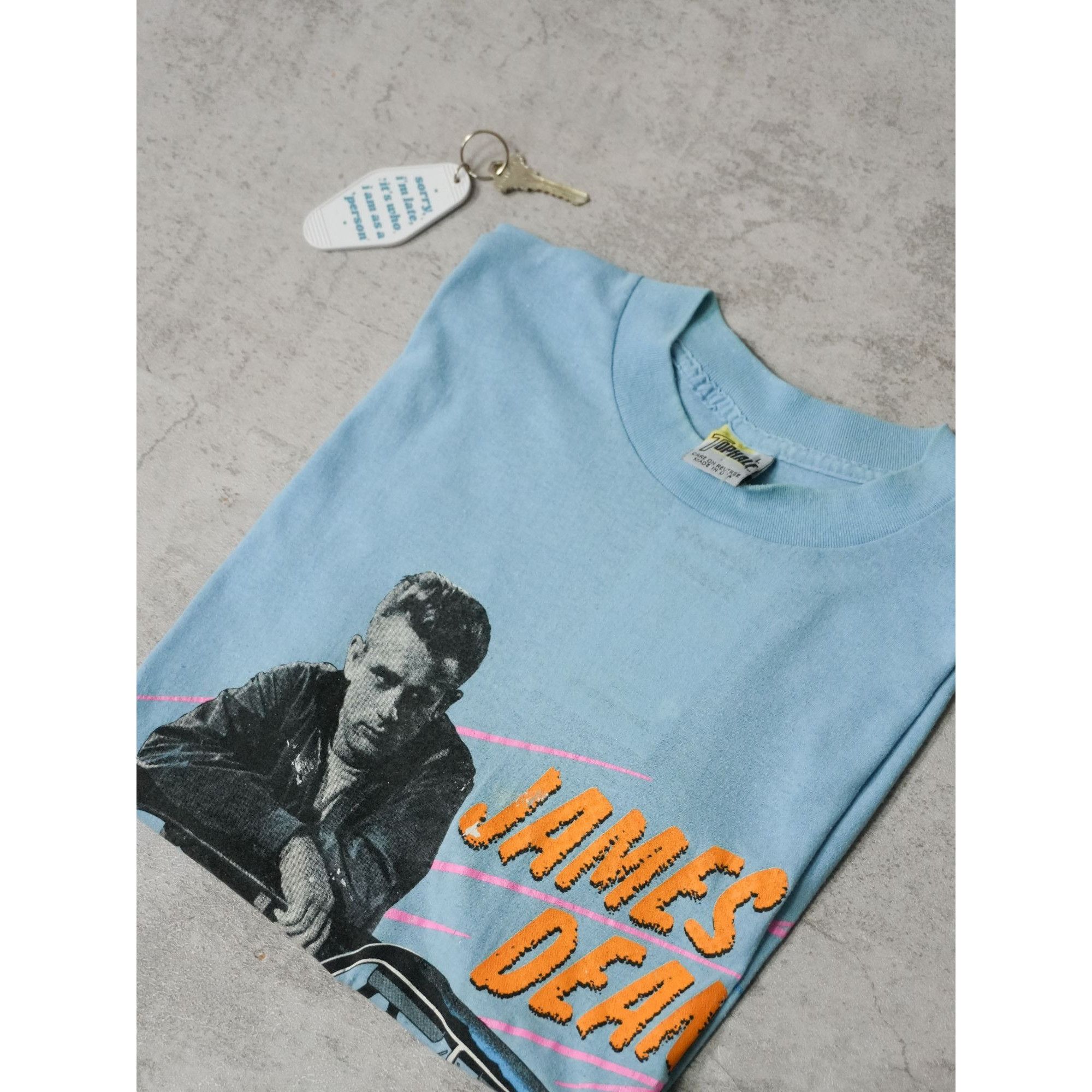 Other Vintage 80s James Dean Rebel T Size US L / EU 52-54 / 3 - 2 Thumbnail