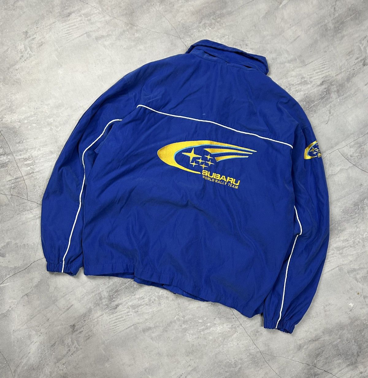 Formula 1 × Vintage Vintage Subaru Racing Jacket Big Logo F1 Nascar Size US L / EU 52-54 / 3 - 1 Thumbnail