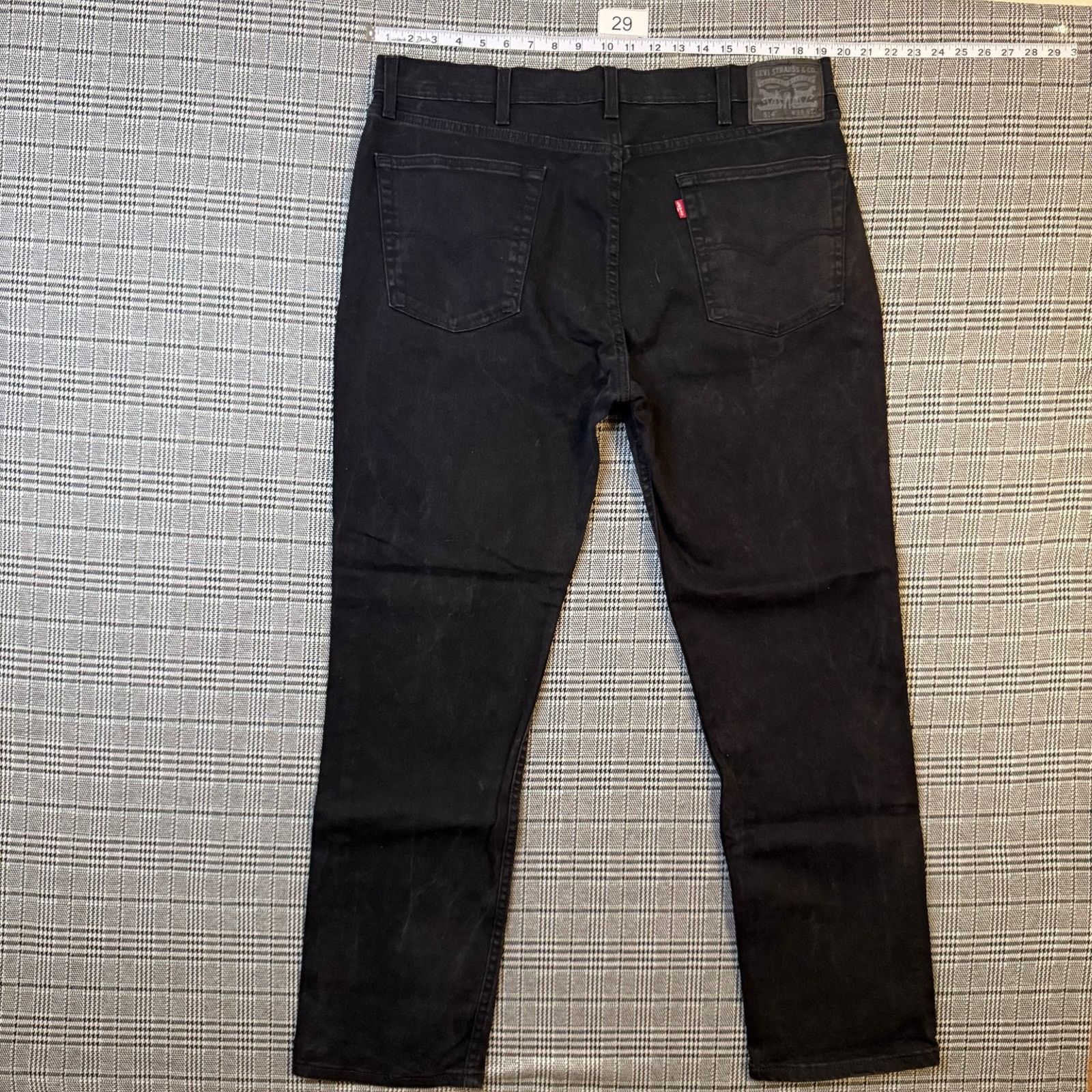 Levi's Levi's 514 Men's Jeans Black Denim Straight Fit Size 38x32 Size US 38 / EU 54 - 1 Thumbnail