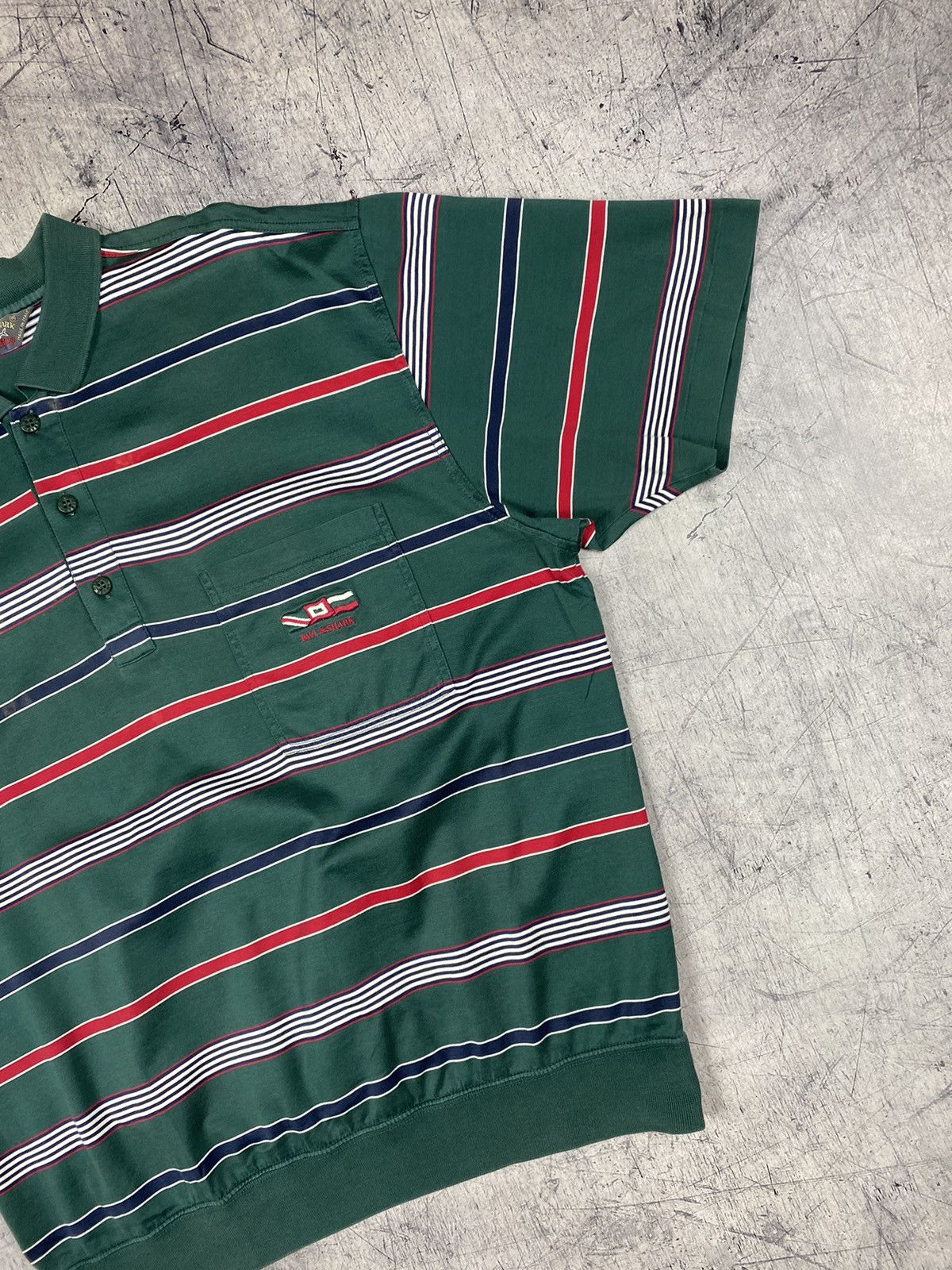 Paul & Shark Vintage Paul & Shark Luxury Designer Polo Shirt Size US XL / EU 56 / 4 - 4 Thumbnail