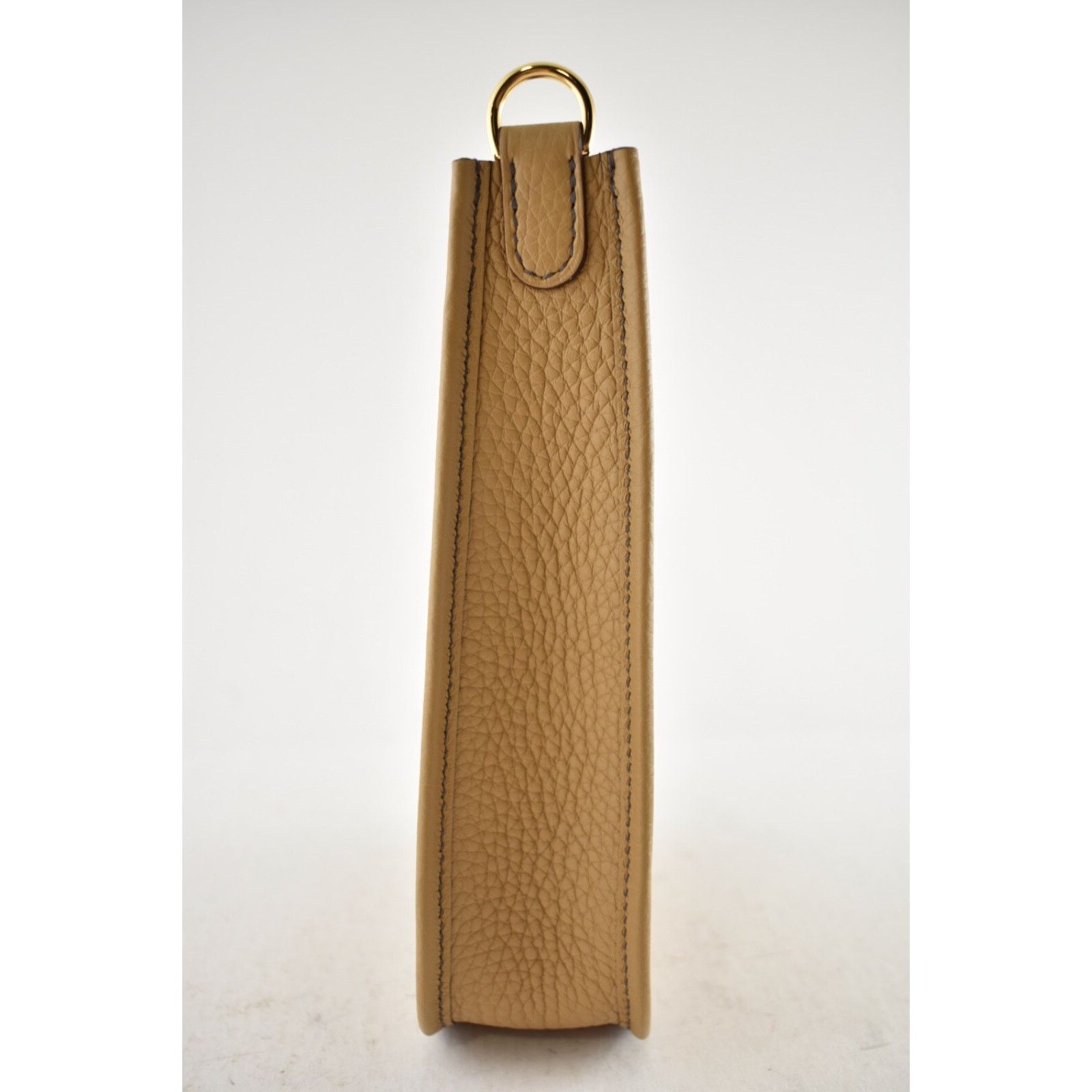 Hermes Hermes Mini Evelyne Camel Gold Leather Crossbody Bag Size ONE SIZE - 16 Thumbnail