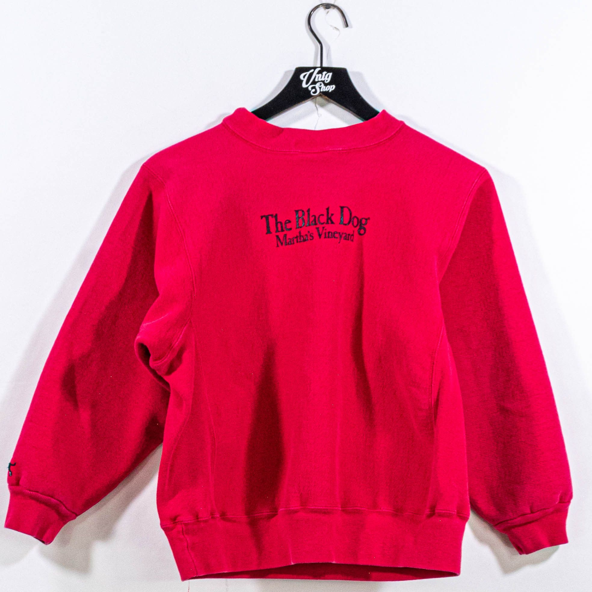Vintage Youth Large Black Dog Marthas Vineyard KelleSport Sweatshirt Size US XXS / EU 40 - 2 Thumbnail