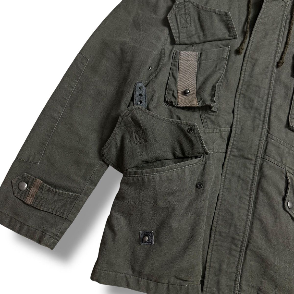 PPFM PPFM IfSixWasNine LGB Gorpcore Tactical Military Fur Jacket Size US L / EU 52-54 / 3 - 15 Thumbnail