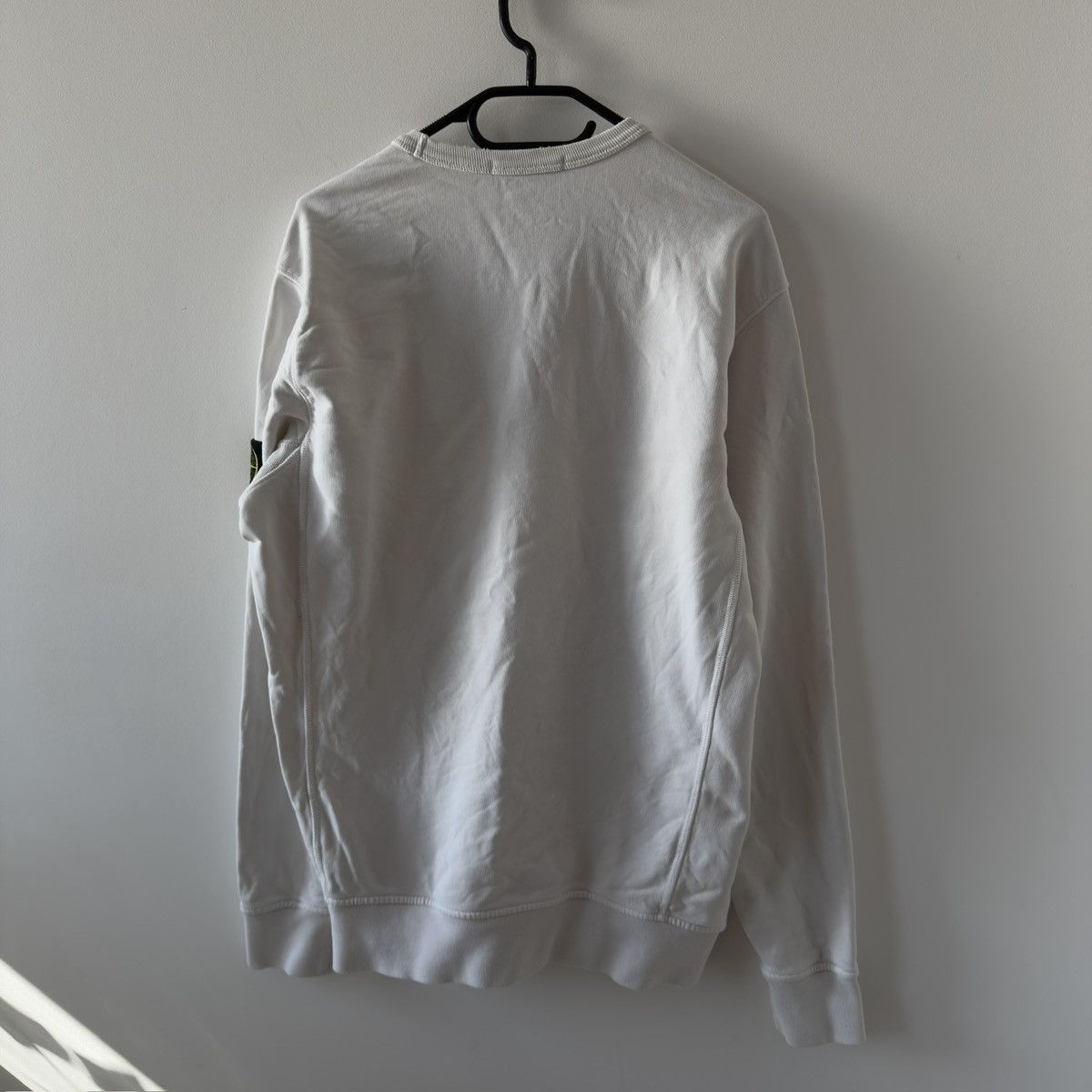 Stone Island White Stone island hoodie crewneck casual Size US L / EU 52-54 / 3 - 7 Thumbnail