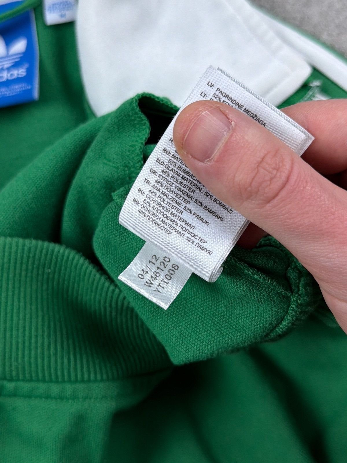 Adidas Adidas Deutschland vintage track top (with a zipper) Size US M / EU 48-50 / 2 - 6 Thumbnail