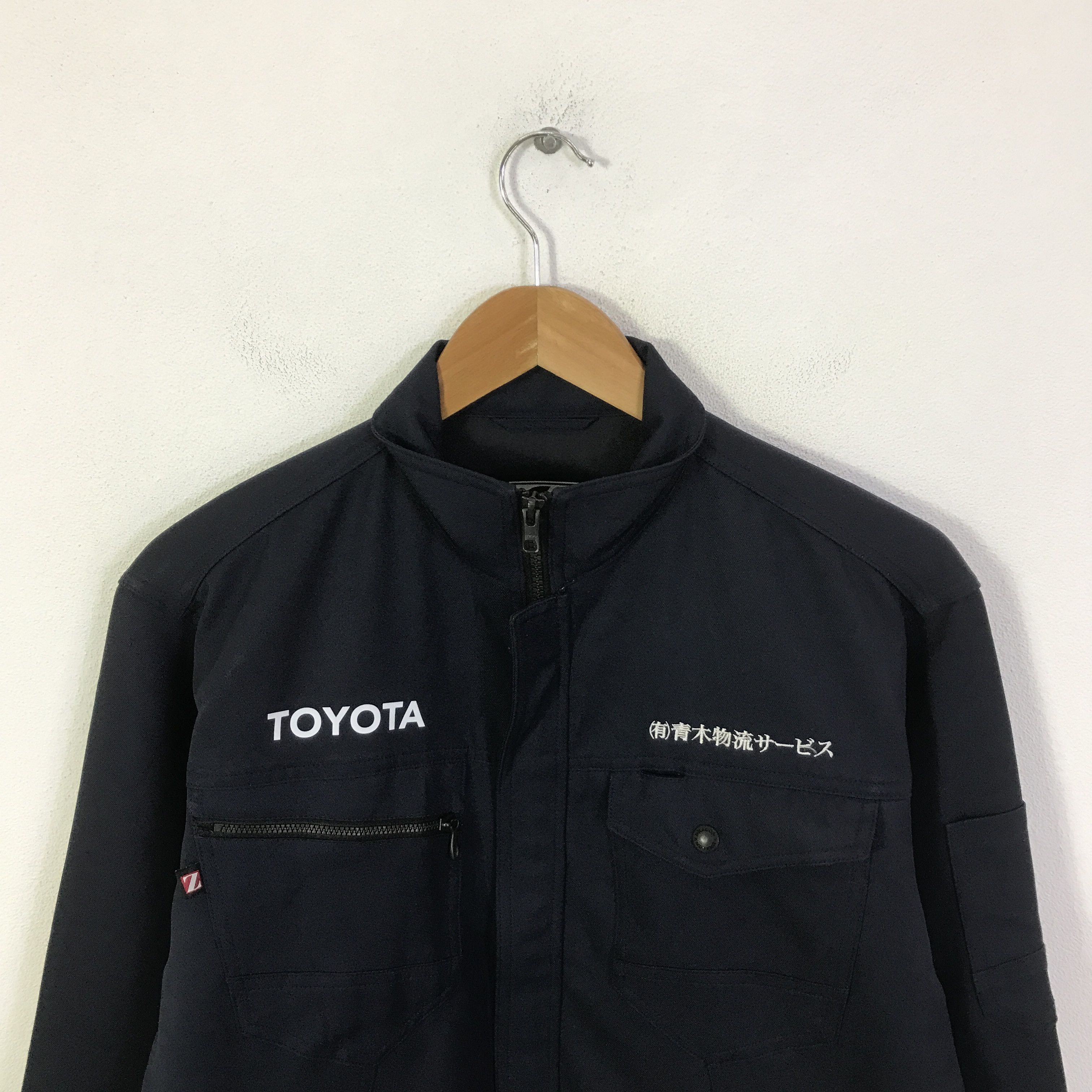 Japanese Brand toyota racing motorsport custom jacket K115B9 Size US L / EU 52-54 / 3 - 3 Thumbnail
