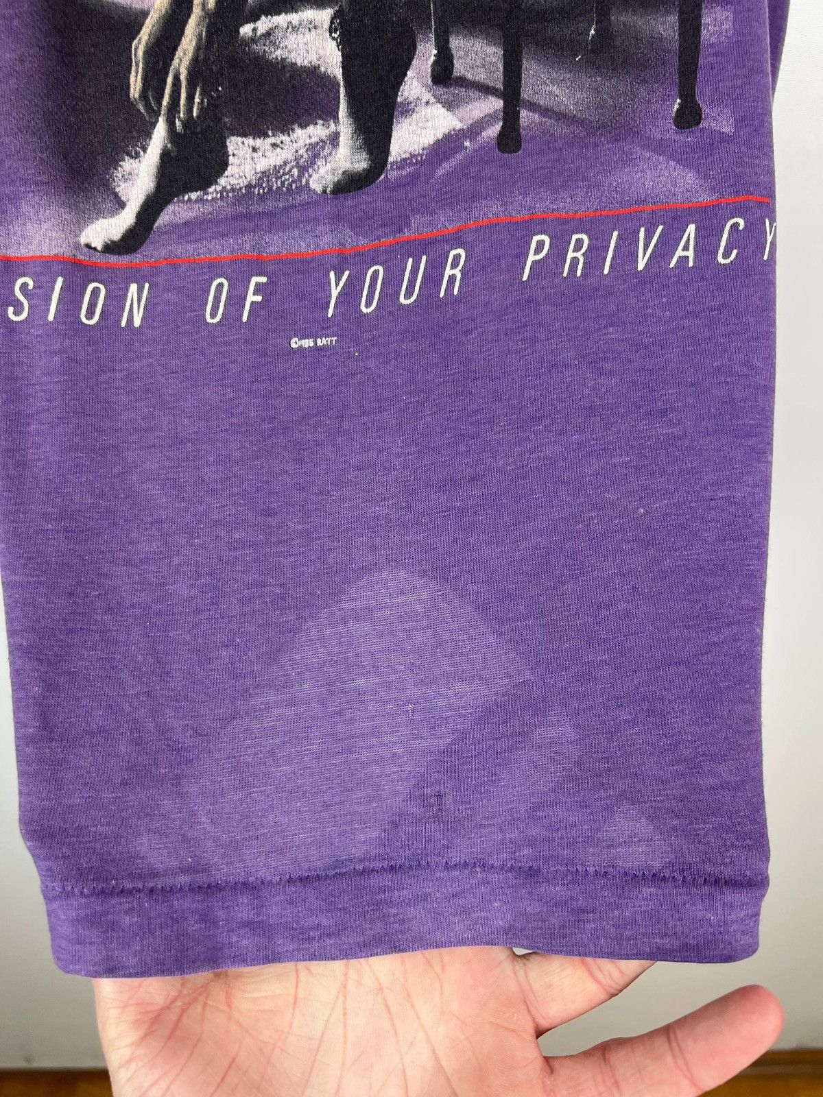 Other Ratt Invasion of your privacy 1985 band vintage tee size M Size US M / EU 48-50 / 2 - 5 Thumbnail