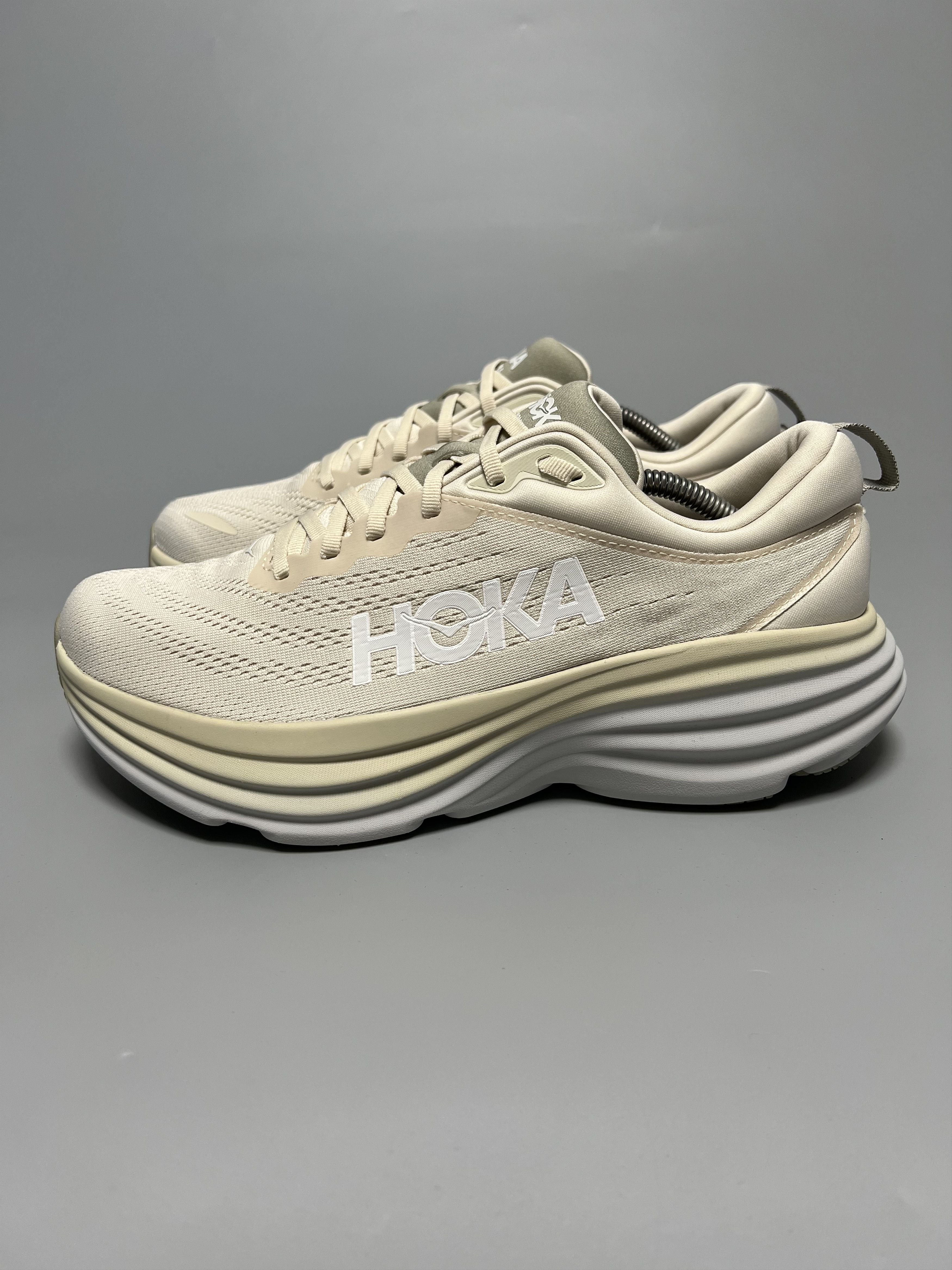 Hoka 10D Hoka One One Bondi 8 Men's Running Shoes Gym Walking Size US 10 / EU 43 - 1 Thumbnail