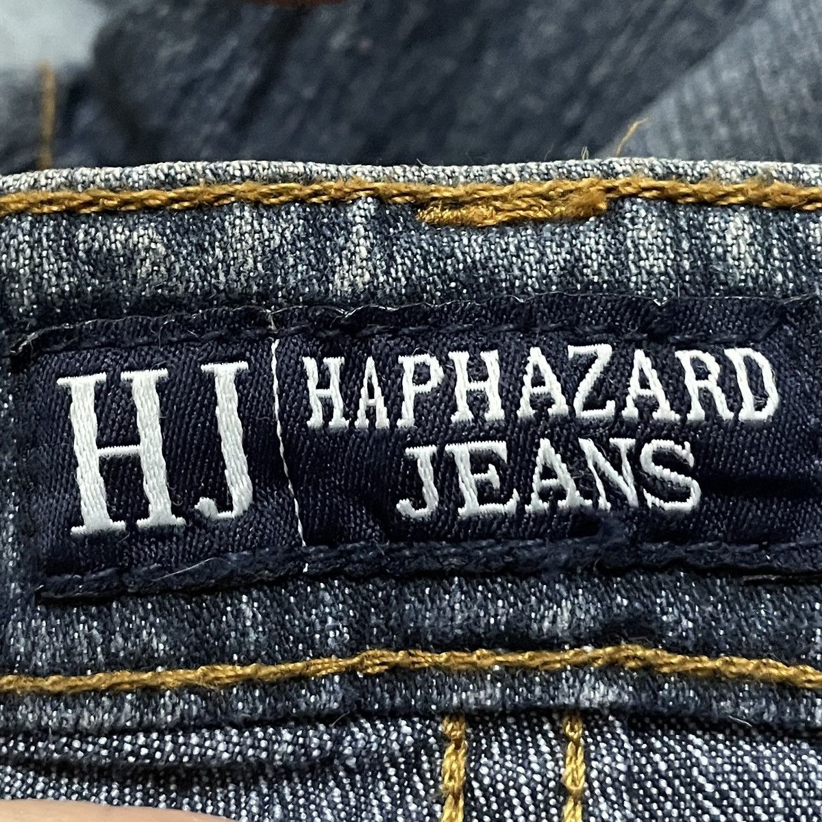 14th Addiction × Japanese Brand × Le Grande Bleu (L.G.B.) Rare Vintage Japanese Brand Haphazard Flared Jeans 2000s Size US 27 - 11 Thumbnail