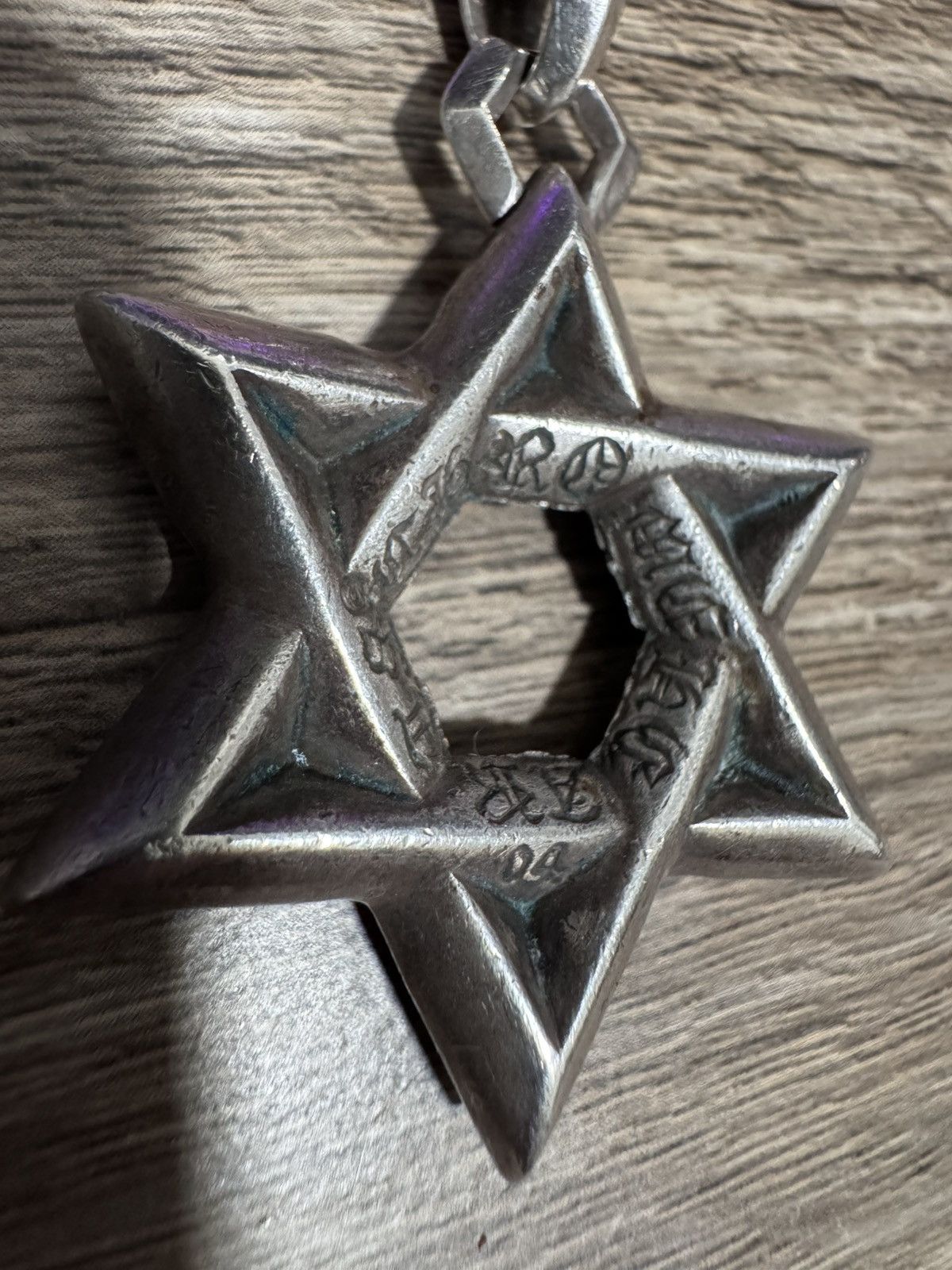 Chrome Hearts Chrome Hearts Large Star of David Pendant Size ONE SIZE - 12 Thumbnail