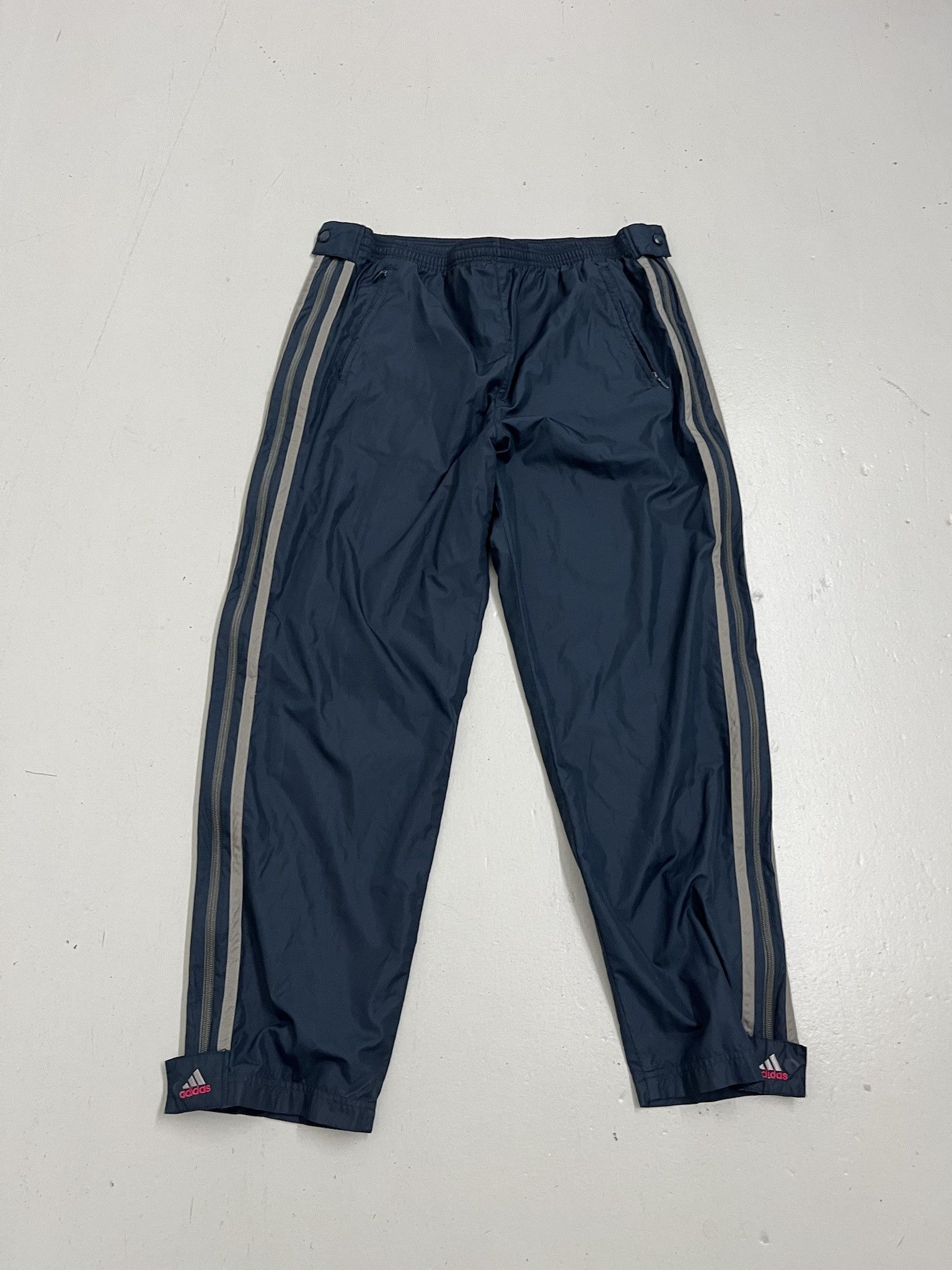 Vintage Vintage 1990s Adidas Track pants 90s Zipoff Adidas Athletic Pants Size L Size US 40 / EU 56 - 1 Thumbnail