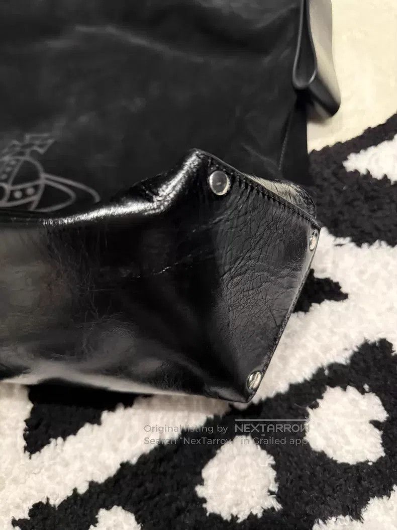 Vivienne Westwood Vivienne Westwood size os Black Suede Tote Bag Size ONE SIZE - 2 Thumbnail