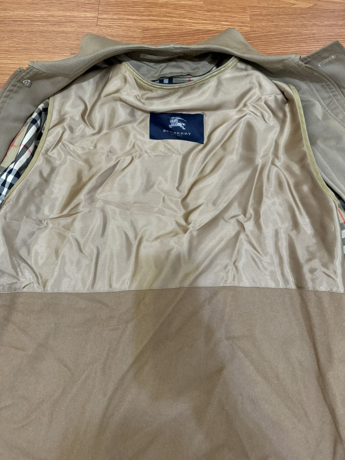 Burberry Burberry Trenchcoat with attachable vest Size US L / EU 52-54 / 3 - 8 Thumbnail