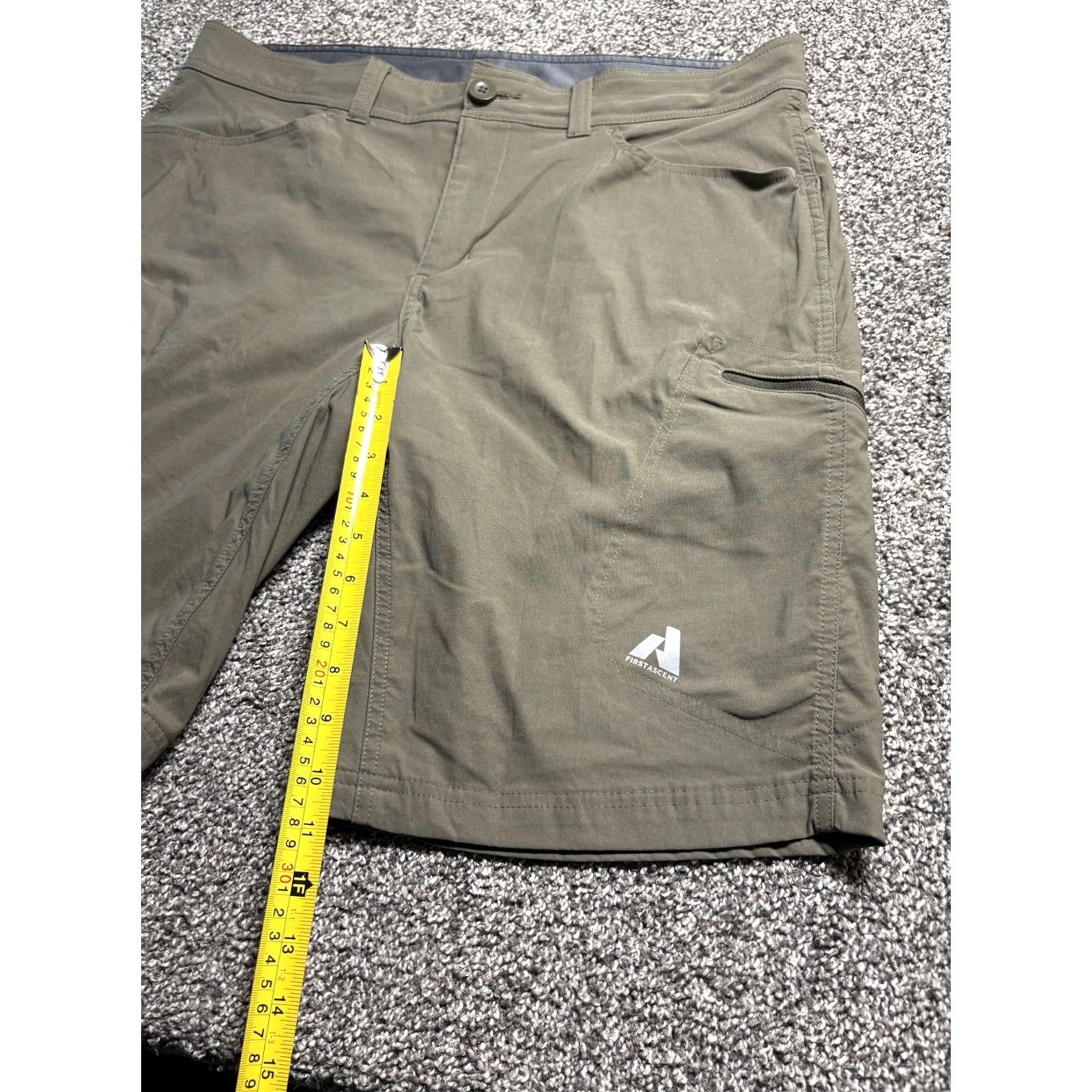Eddie Bauer Eddie Bauer Cargo Shorts Mens 38 Green Nylon Spandex Quick Dry First Ascent Size US 38 / EU 54 - 4 Thumbnail