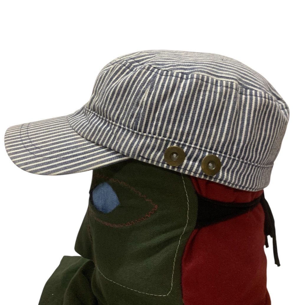 Japanese Brand Jun Red hickory painter hat vintage Size ONE SIZE - 2 Thumbnail