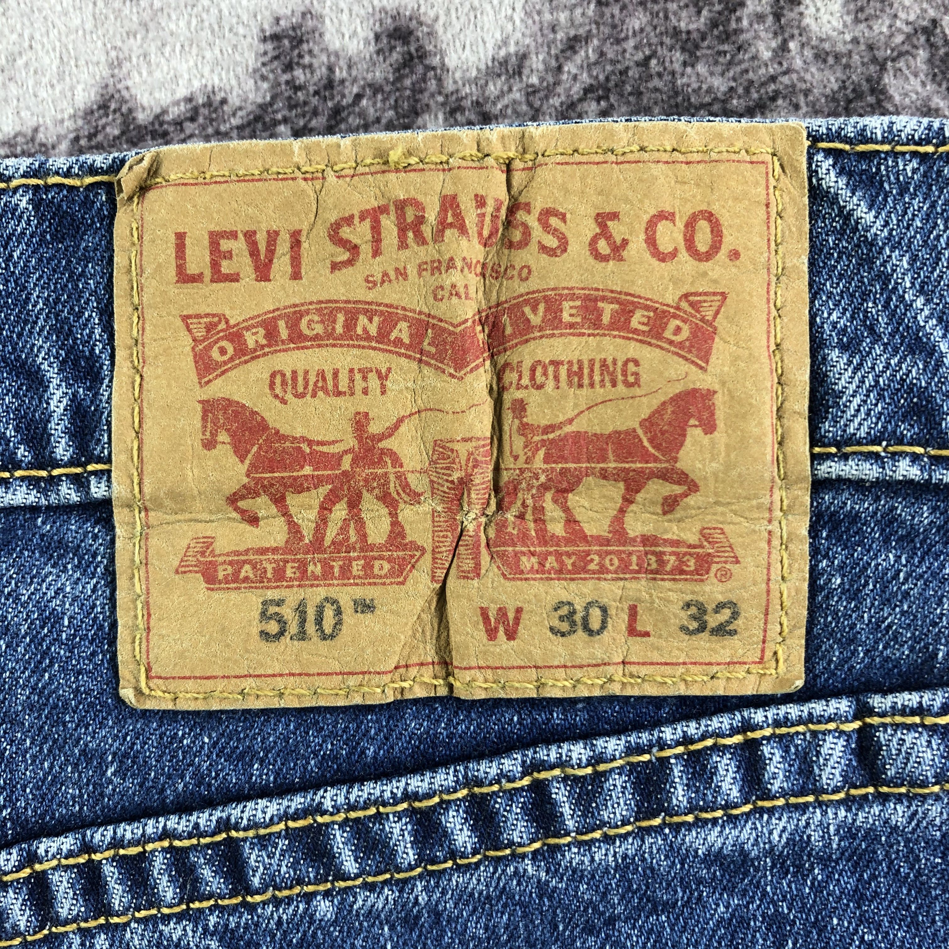 Levi's × Vintage Vintage Blue Wash Levis 510 Jeans-JM3261 Size US 30 / EU 46 - 5 Thumbnail