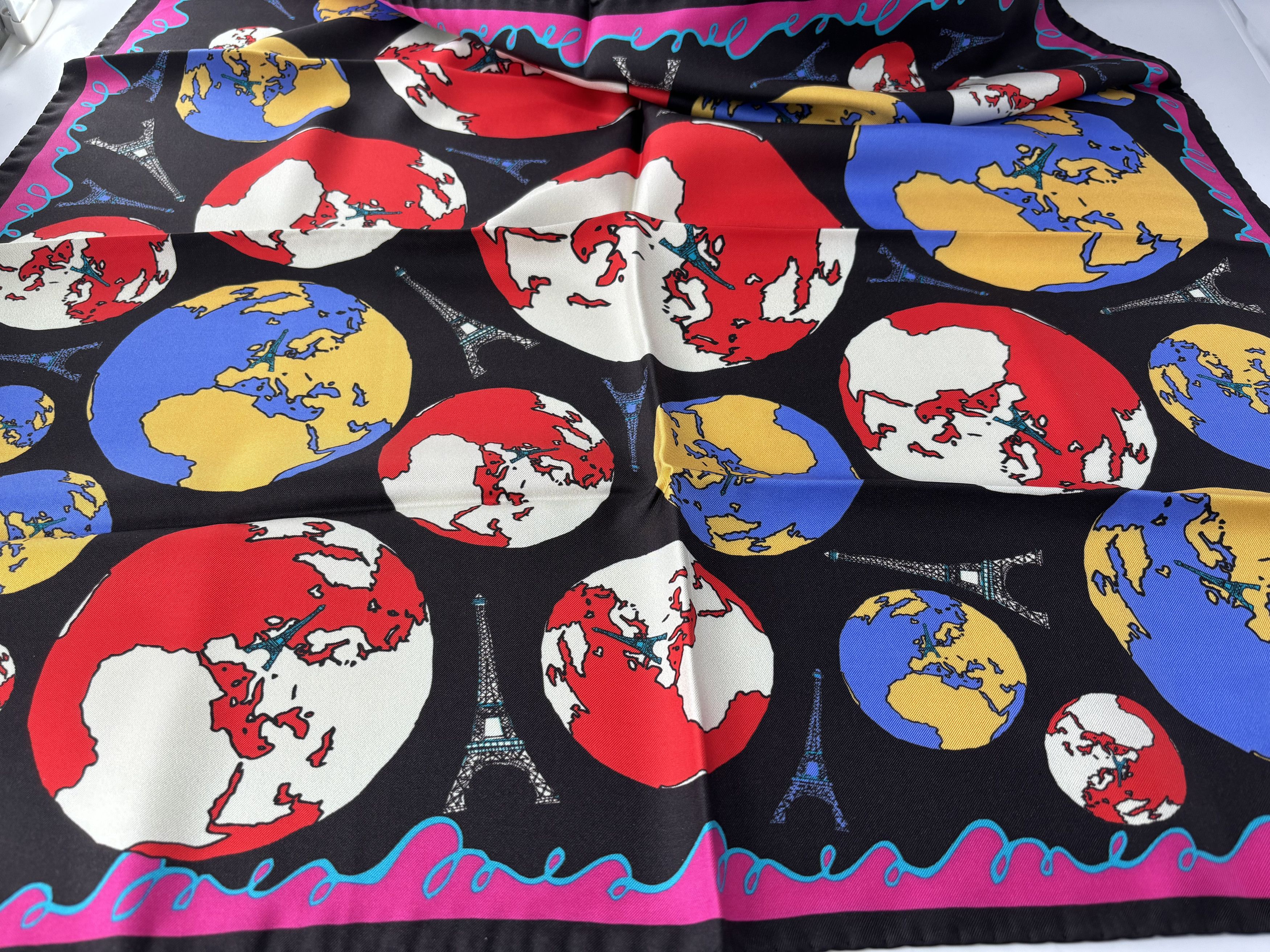 Other Silk scarf Ines De La Fressange Size ONE SIZE - 8 Thumbnail