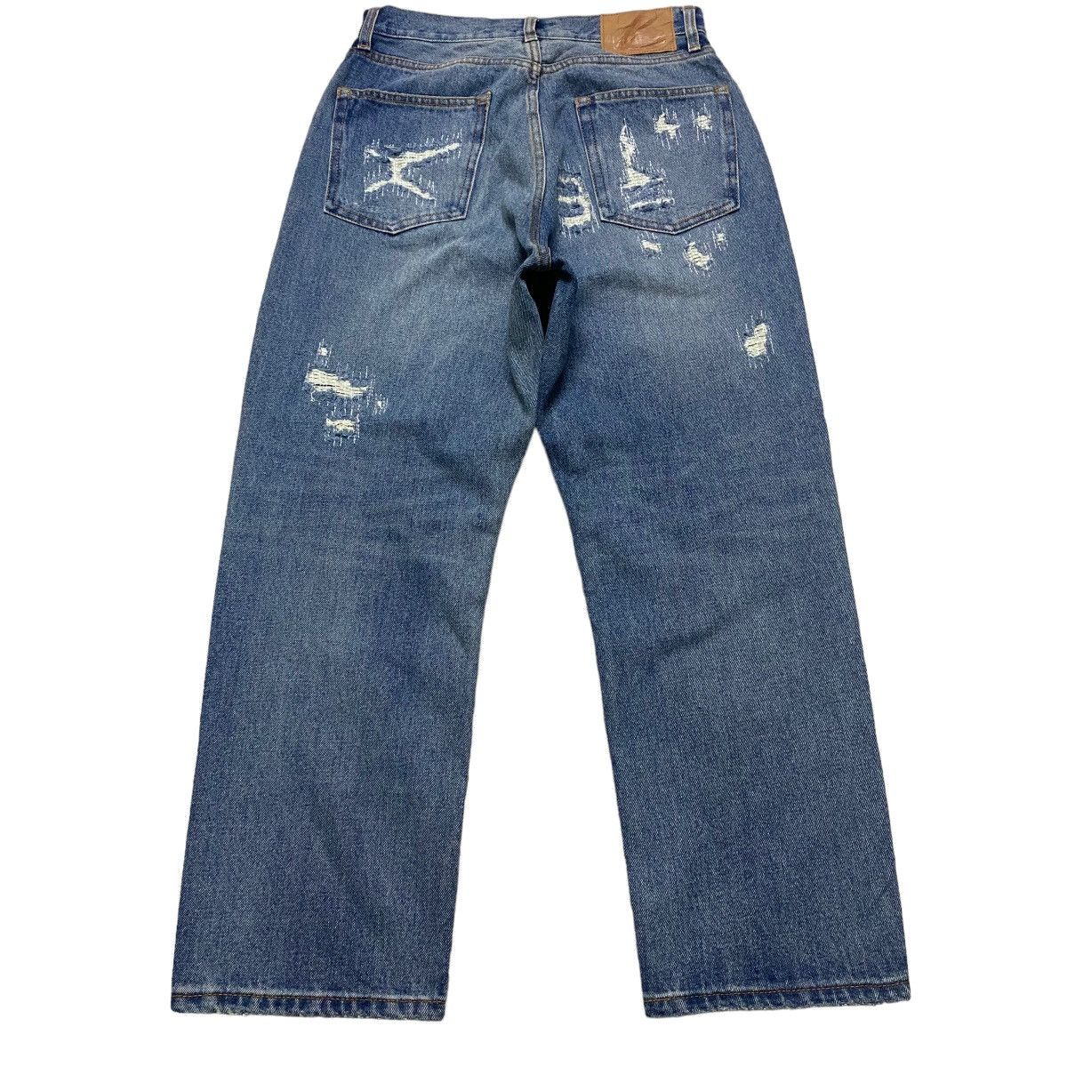 X-LARGE XLARGE Distressed Denim Baggy Jeans Size US 30 / EU 46 - 2 Thumbnail