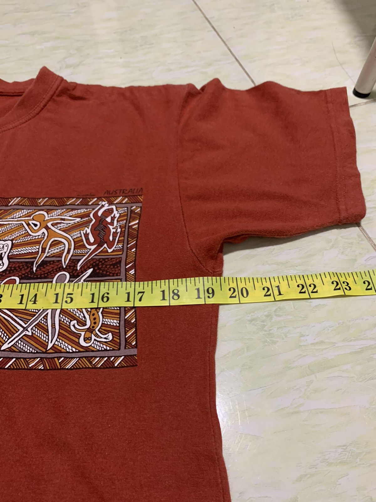 Man Made In Australia Vintage Australia Native Art T-shirt Size US S / EU 44-46 / 1 - 9 Thumbnail