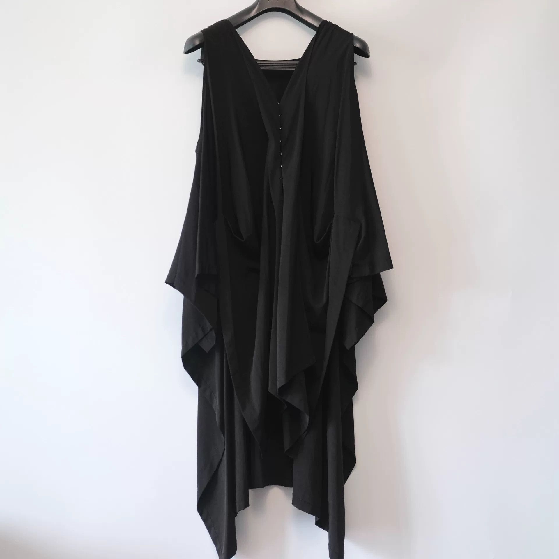 Yohji Yamamoto Yohji Yamamoto Women’s Black Cardigan Jacket Size M / US 6-8 / IT 42-44 - 1 Thumbnail