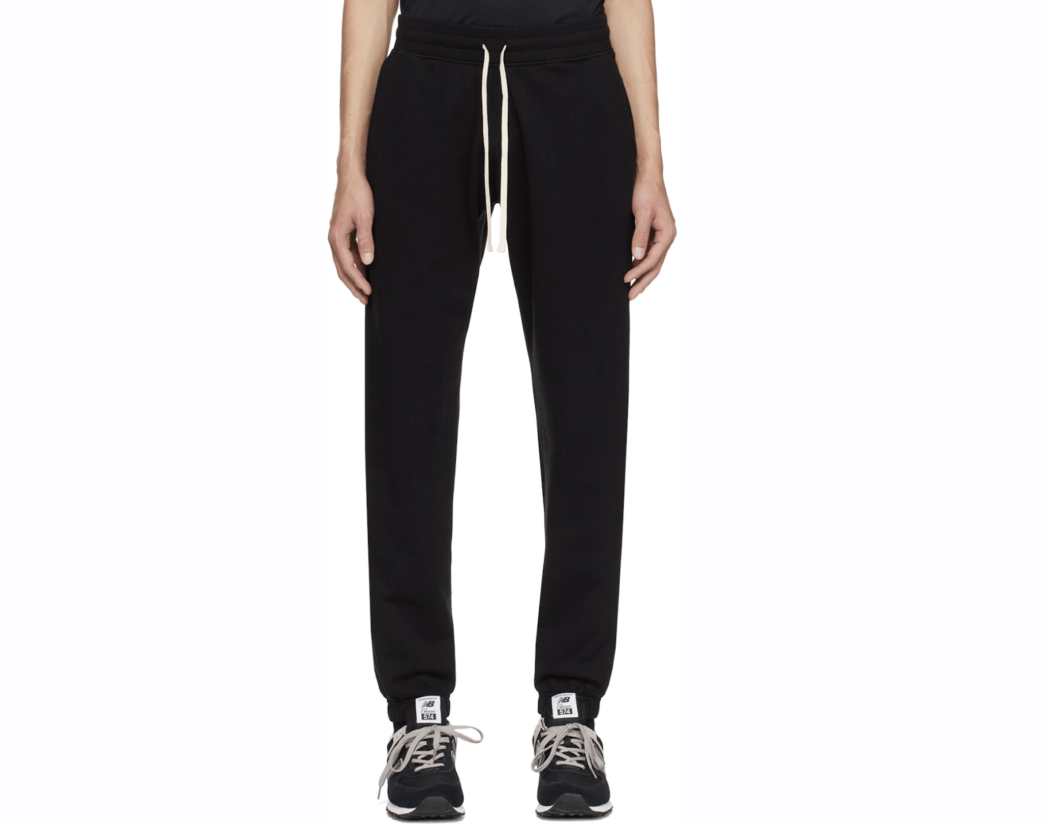 Reigning Champ Black Midweight Sweatpants Size US 29 - 1 Thumbnail
