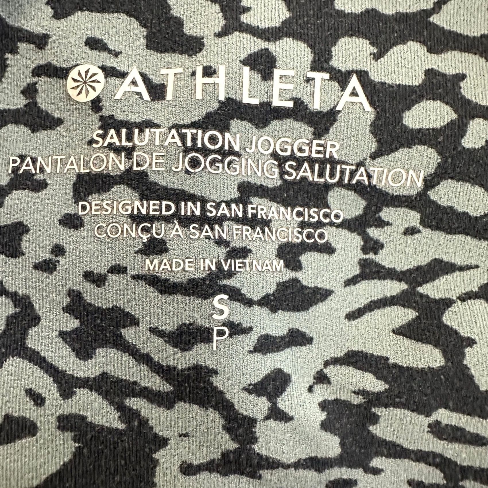 Athleta Athleta Salutation Sweatpants Women Small Teal Nylon Blend Jogger Stretch Size 28" / US 6 / IT 42 - 2 Thumbnail
