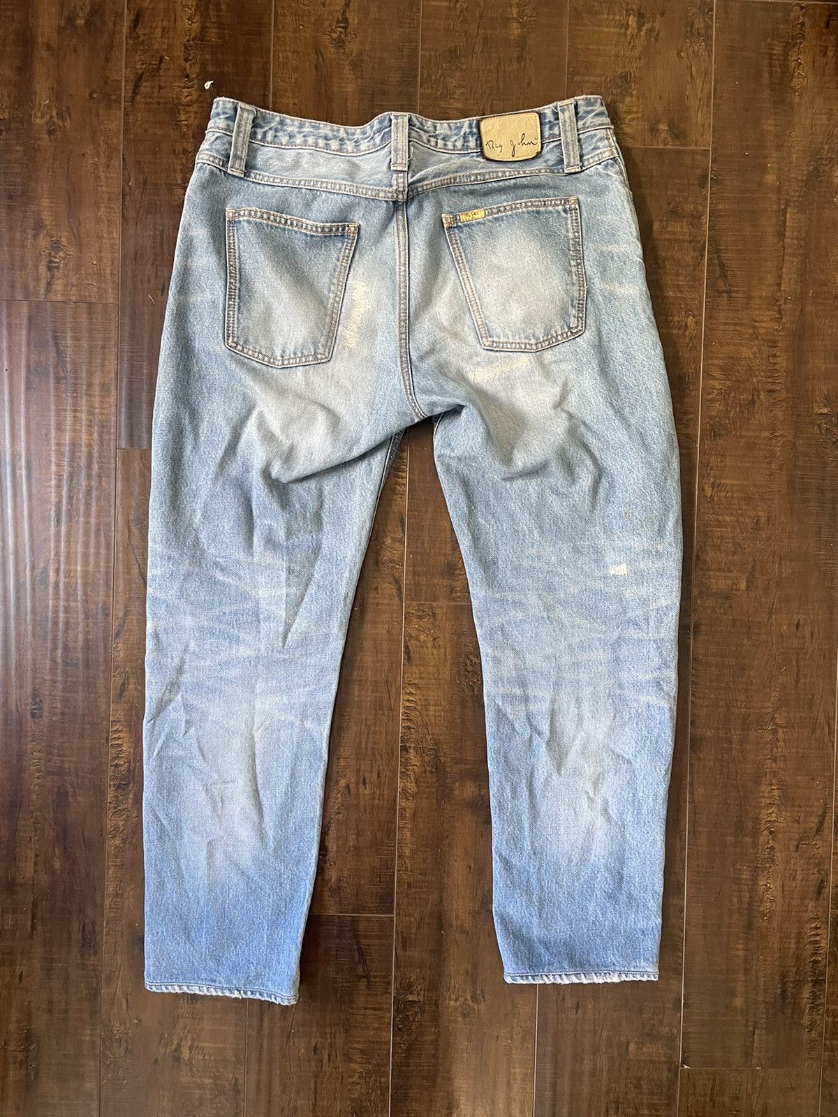 Big John Big John destroyed repaired denim Size US 34 / EU 50 - 2 Thumbnail