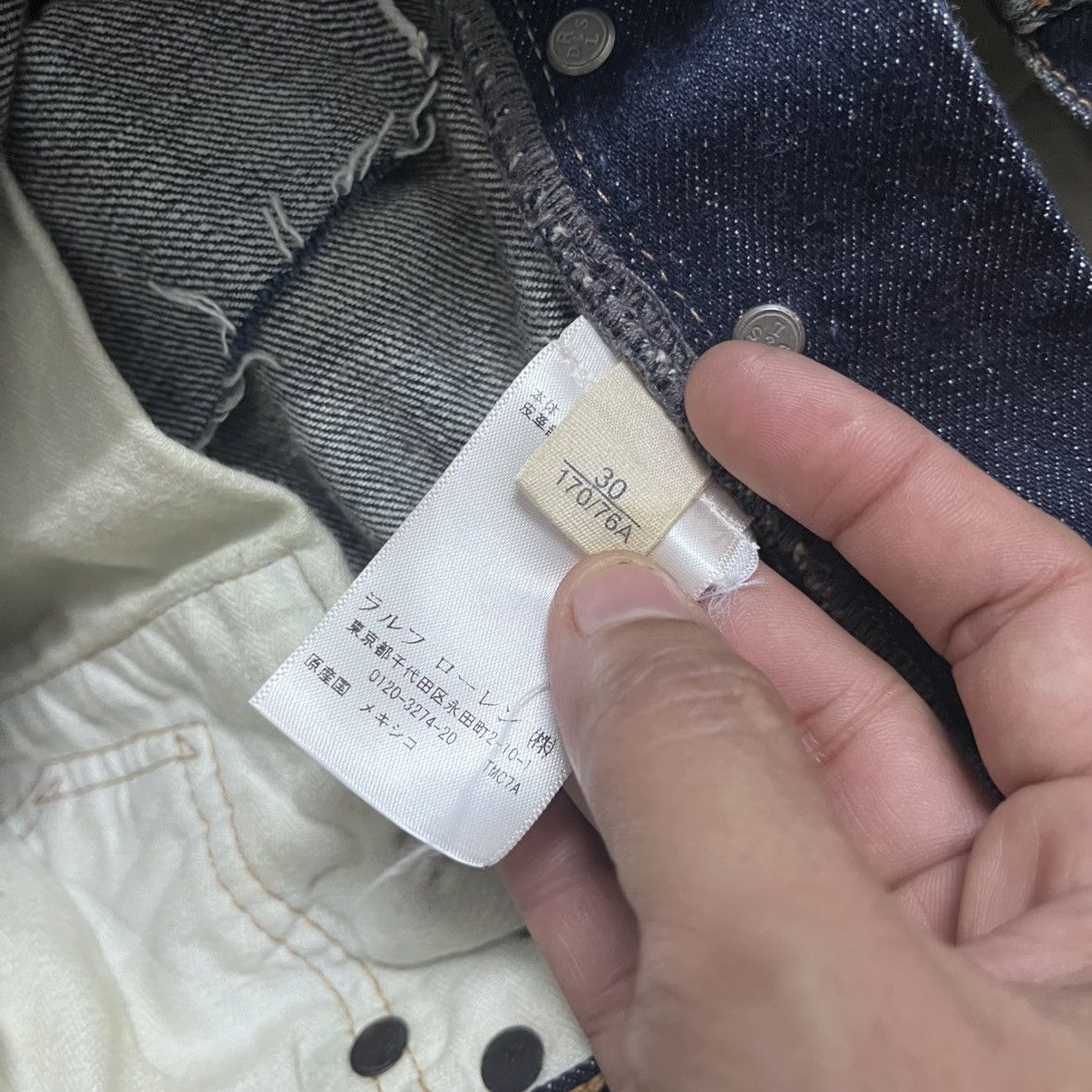 Denim & Supply Ralph Lauren Authentic Denim & Supply by Ralph Lauren Patchwork Jeans Size US 30 / EU 46 - 8 Thumbnail